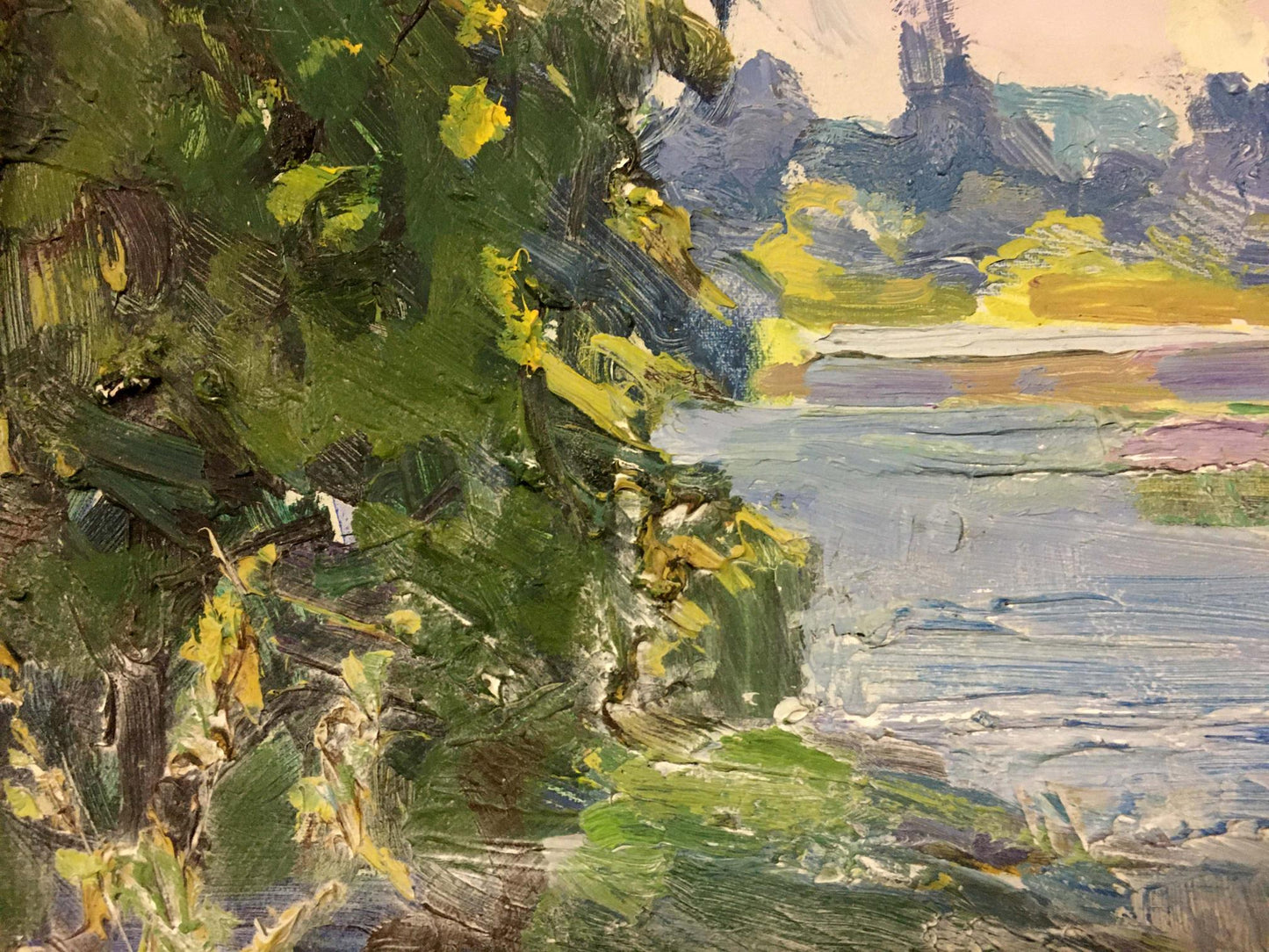 Oil painting Summer morning Glushchenko Alexander Nikolaevich