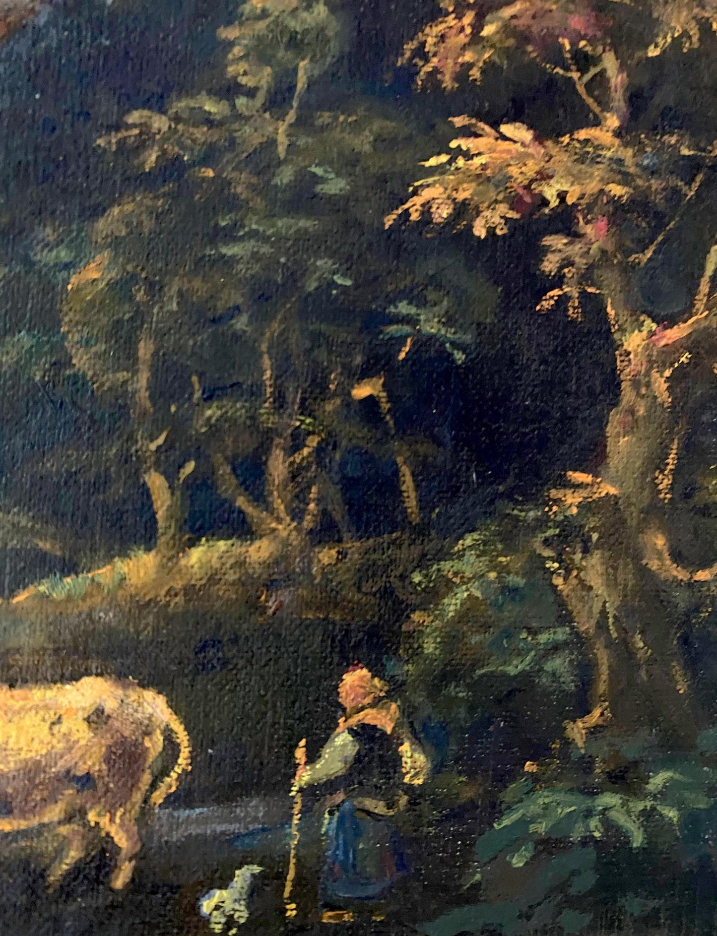 forest painting art