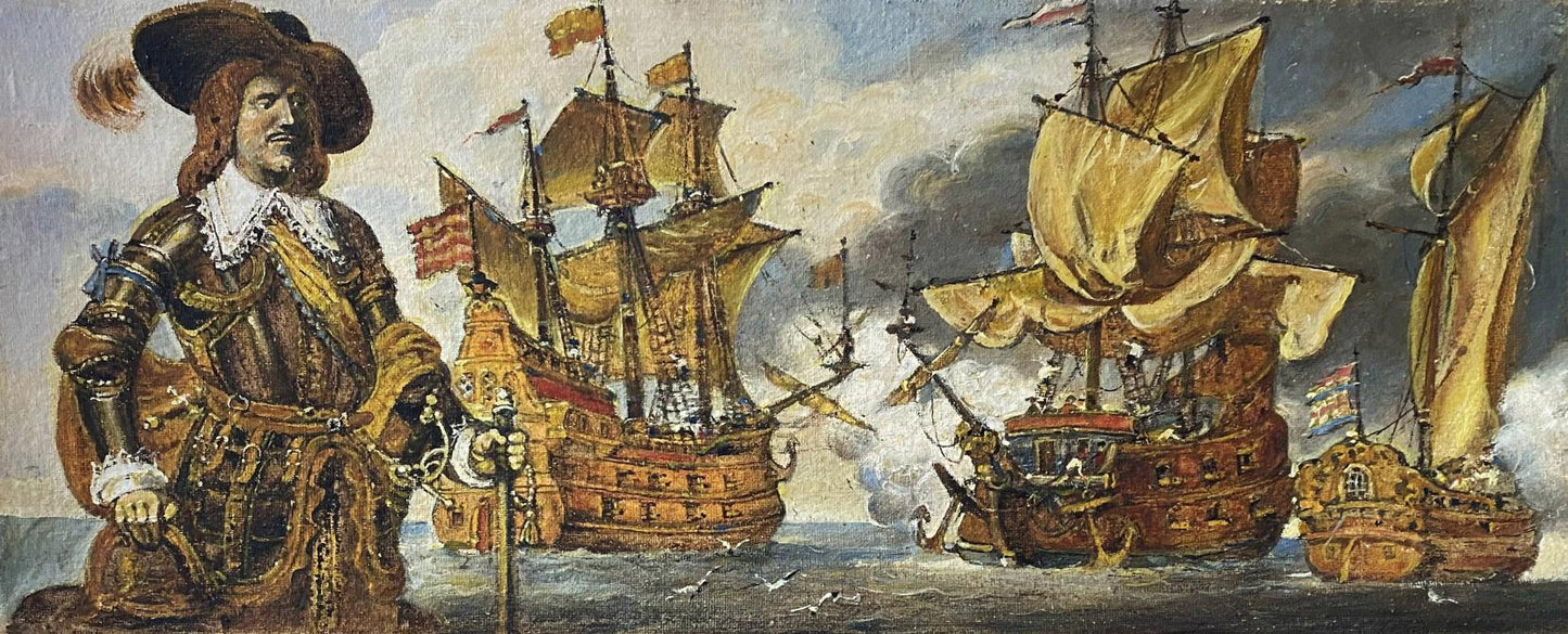 Oil painting Master of the seas Oleg Litvinov