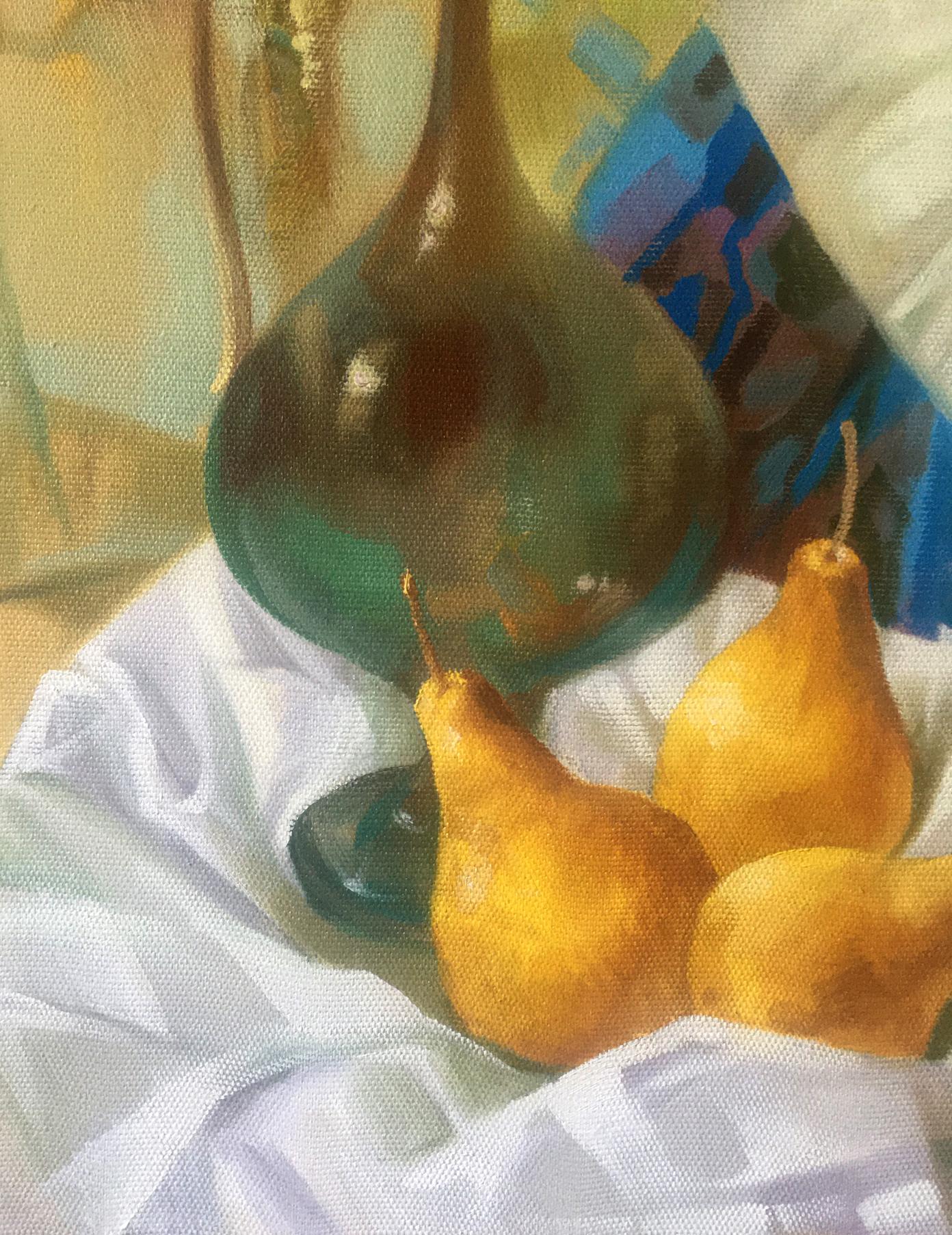 The essence of "A Moment in Time" in Anatoly Borisovich Tarabanov's abstract oil painting