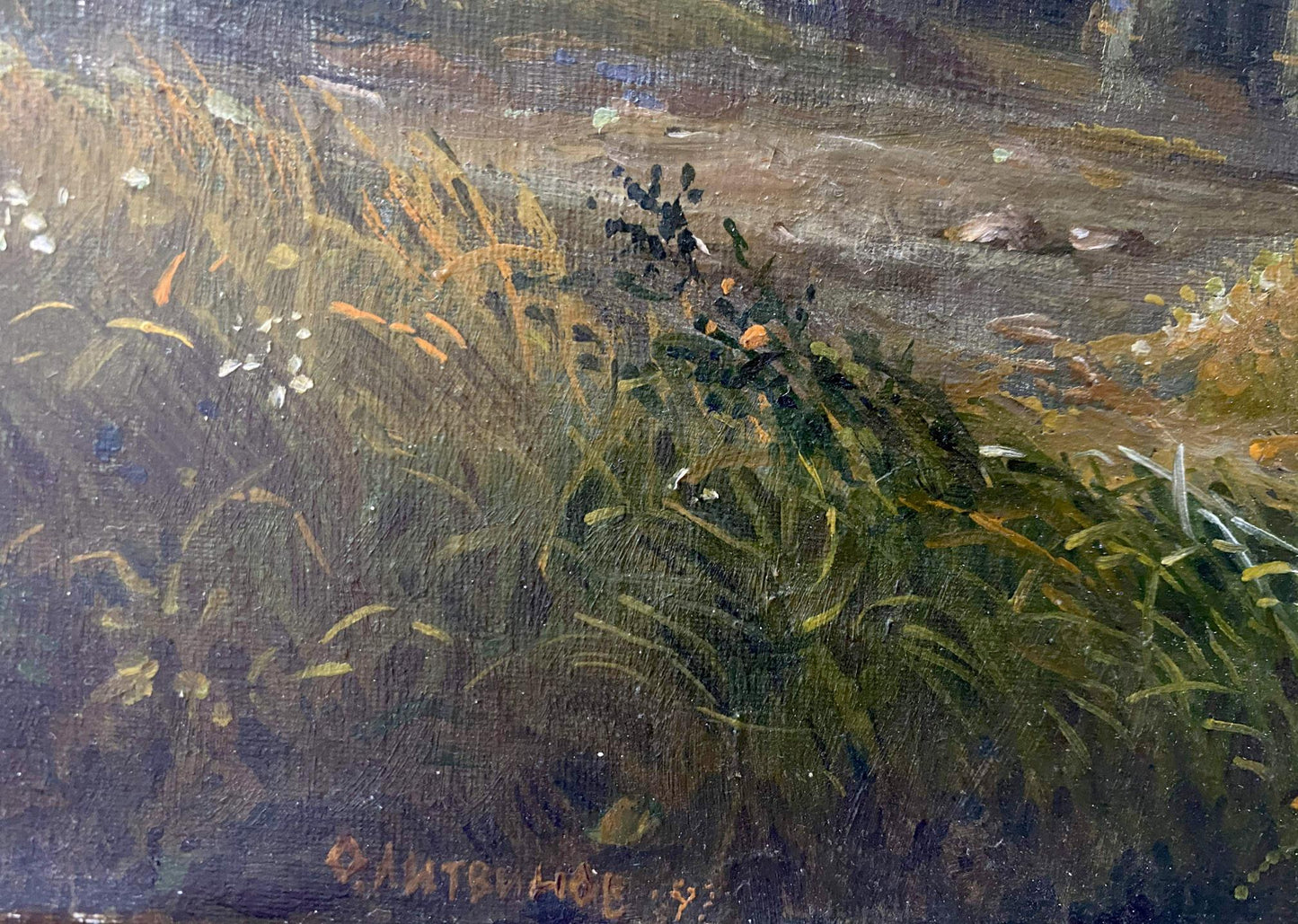 oil nature painting