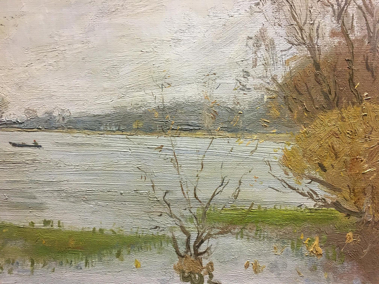 Oil painting Swamp landscape Grigoryev Sergey Alekseevich
