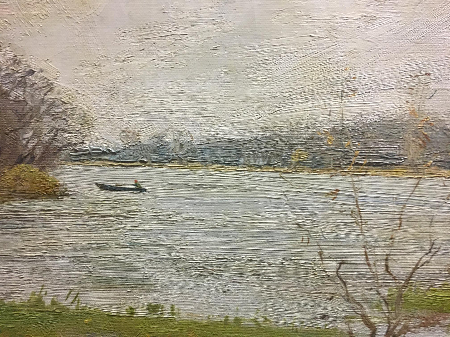 Oil painting Swamp landscape Grigoryev Sergey Alekseevich