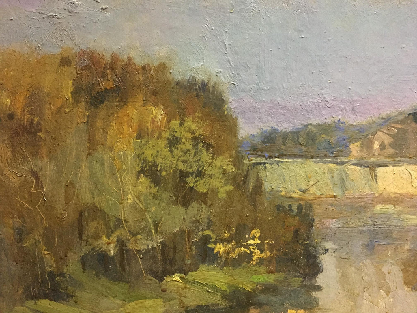 Oil painting Promenade Morozov Leonid Aleksandrovich