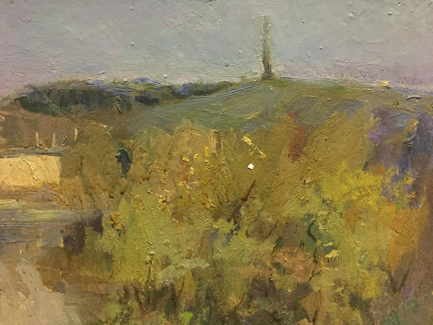 Oil painting Promenade Morozov Leonid Aleksandrovich