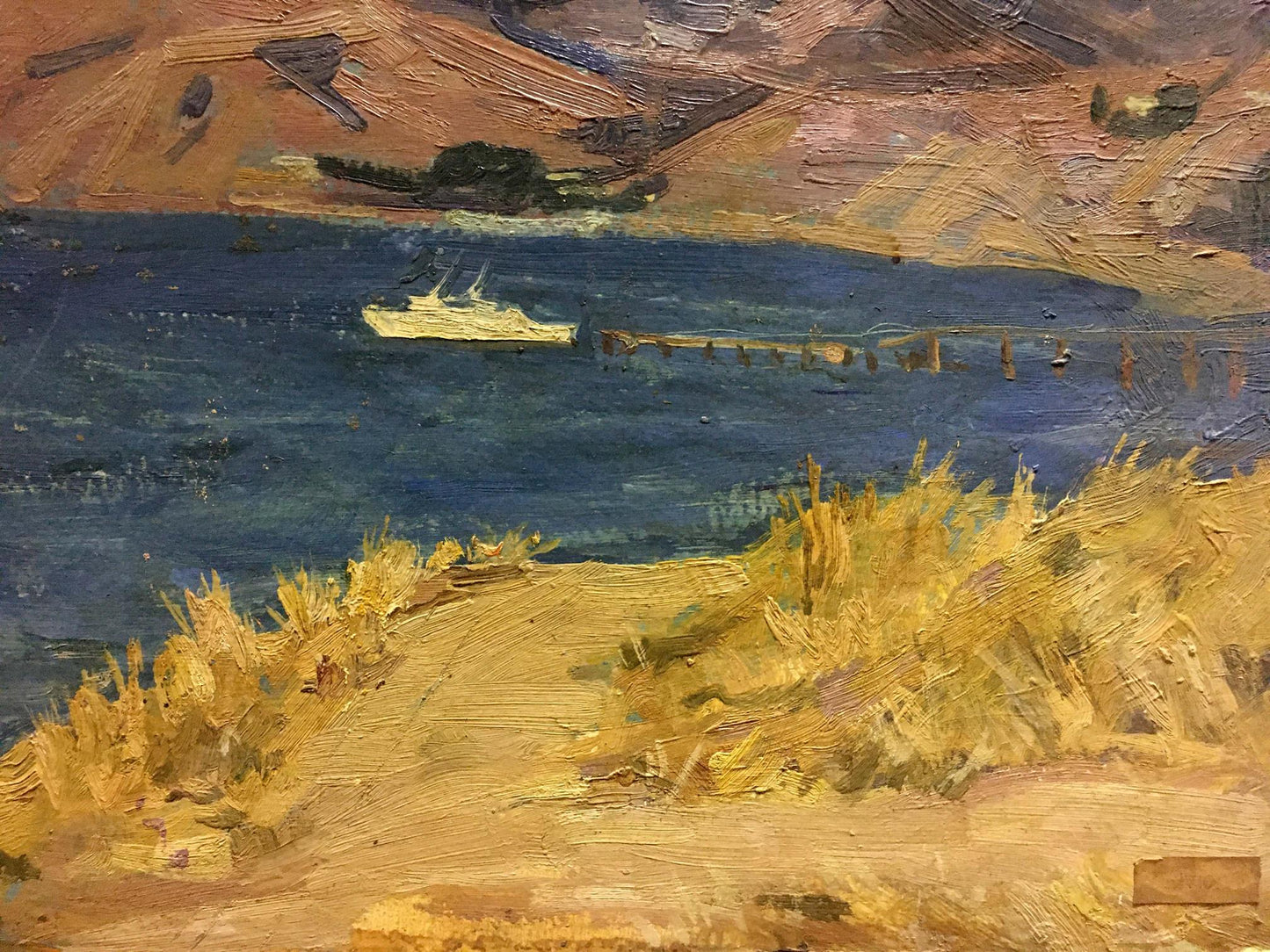 Oil painting Landscape Maksimushkina Vera Alexandrovna