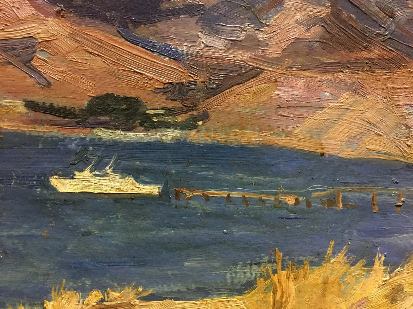 Oil painting Landscape Maksimushkina Vera Alexandrovna