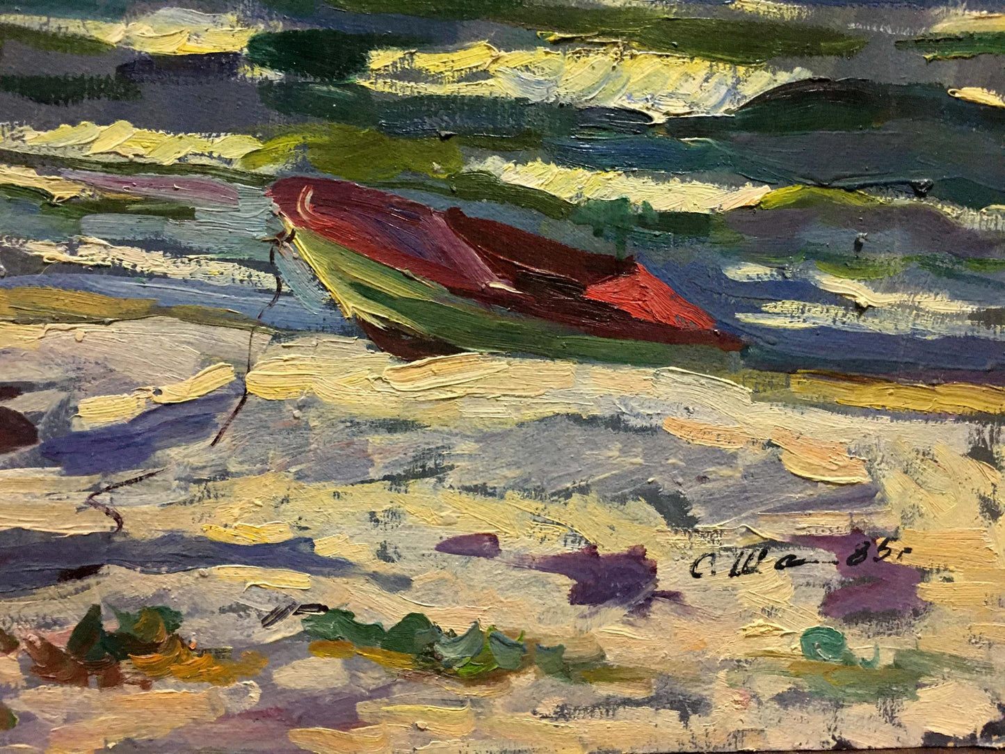 Oil painting Seaside Shapovalov Sergey Gavrilovich