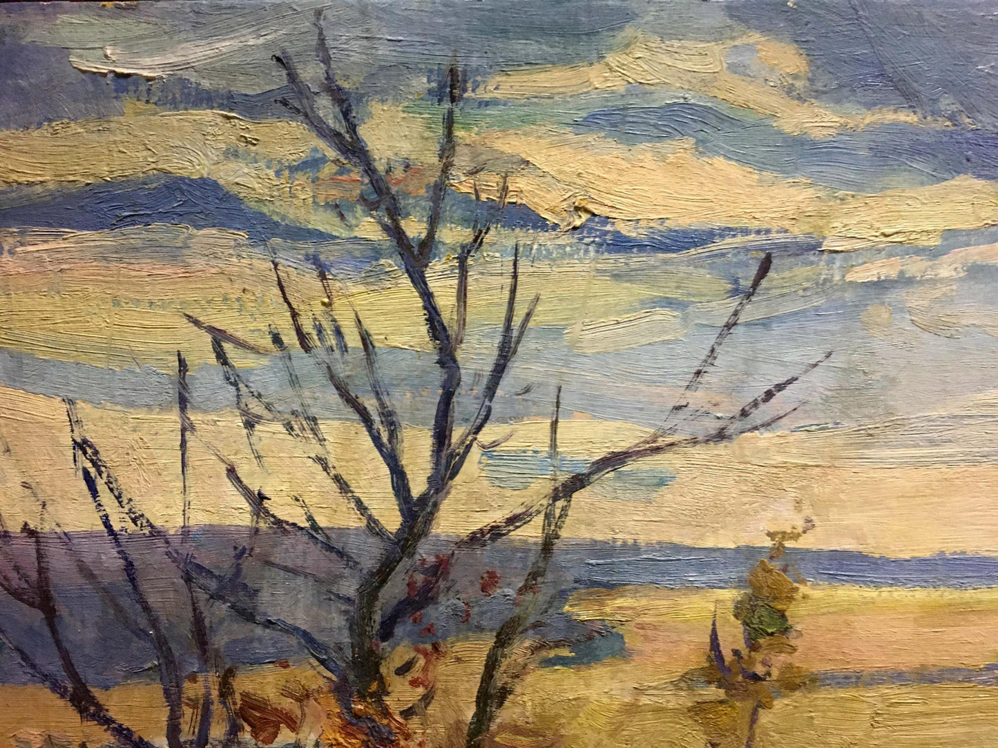 Oil painting Sunny day Gantman Moses Faybovich