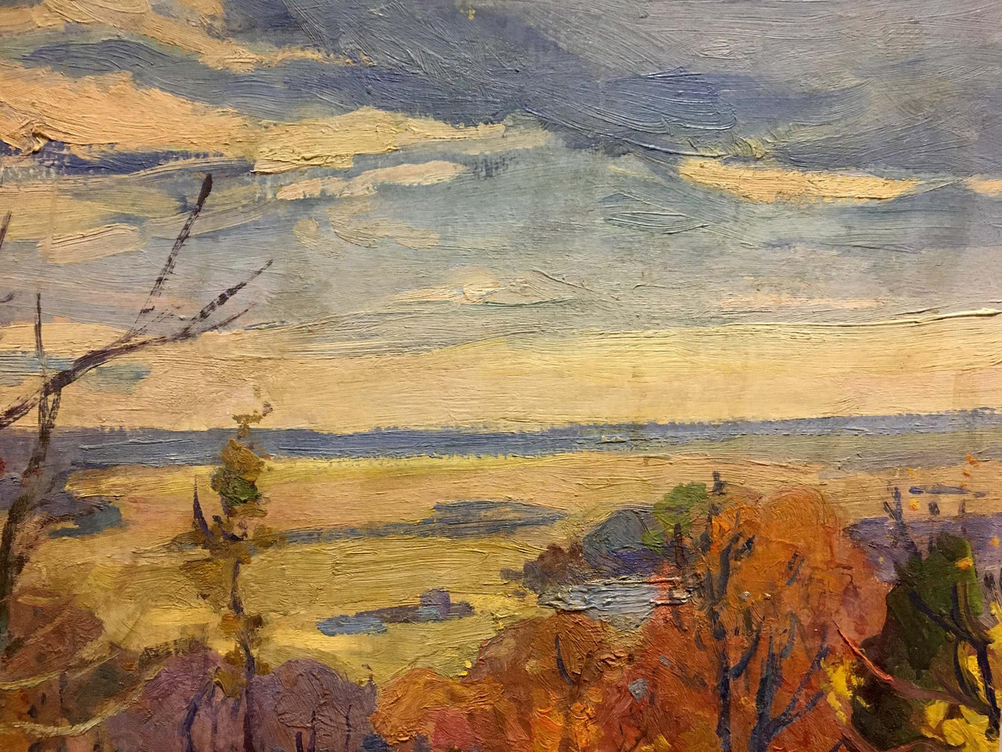 Oil painting Sunny day Gantman Moses Faybovich