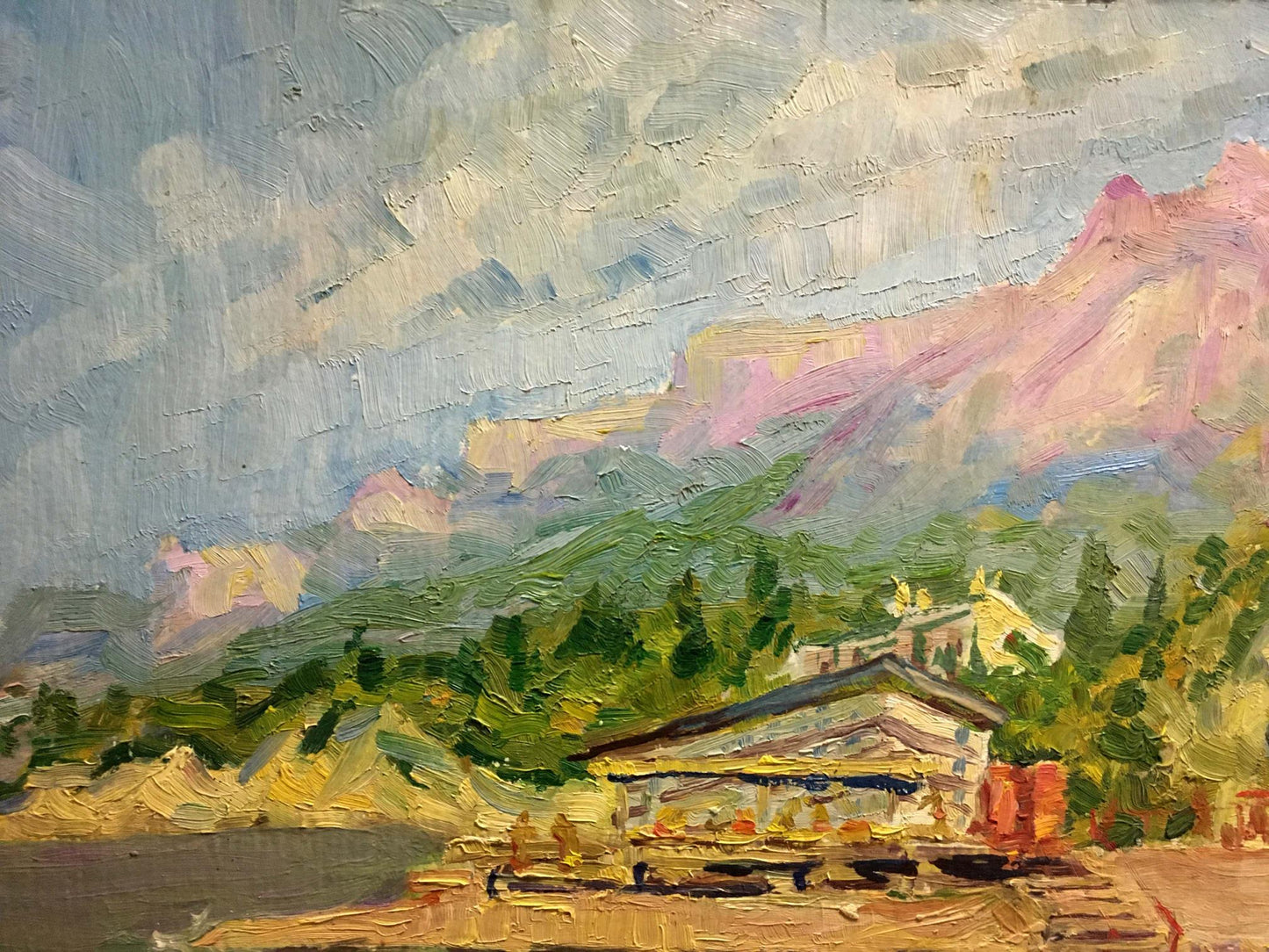 Oil painting Resort Bespaly N.