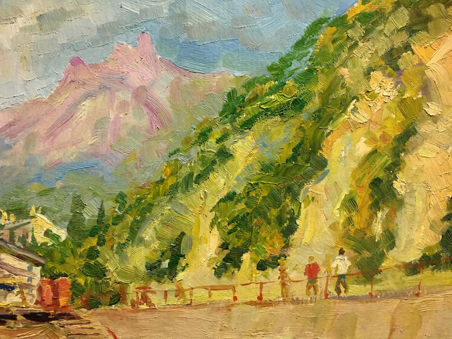Oil painting Resort Bespaly N.