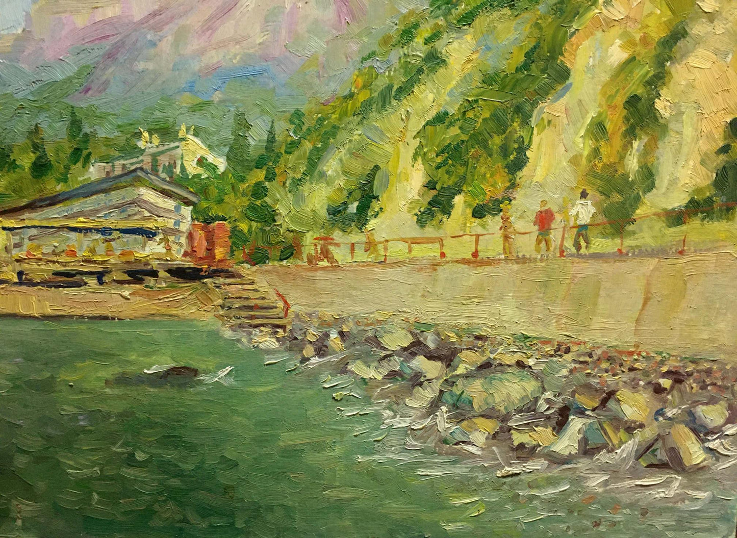 Oil painting Resort Bespaly N.