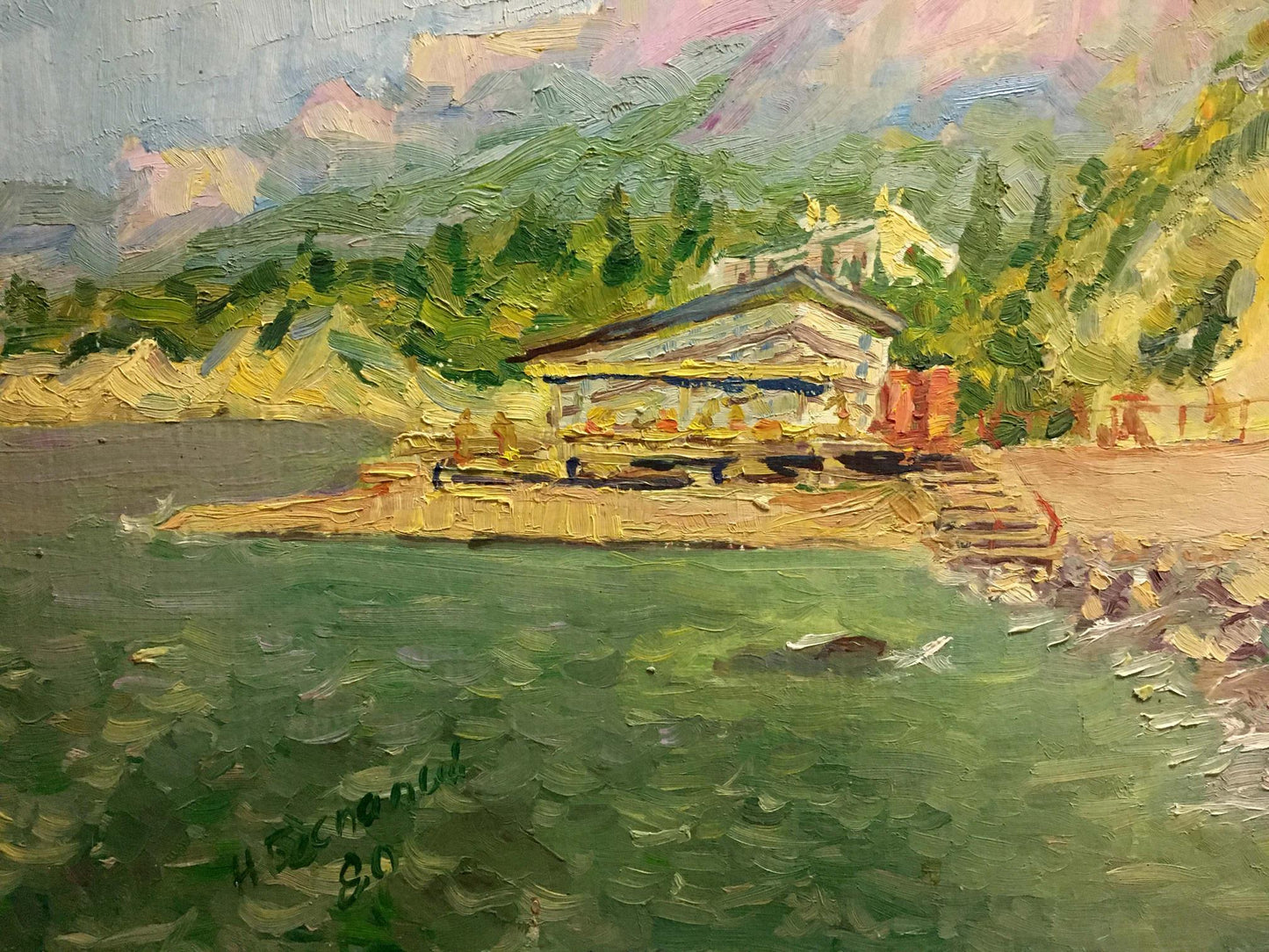 Oil painting Resort Bespaly N.