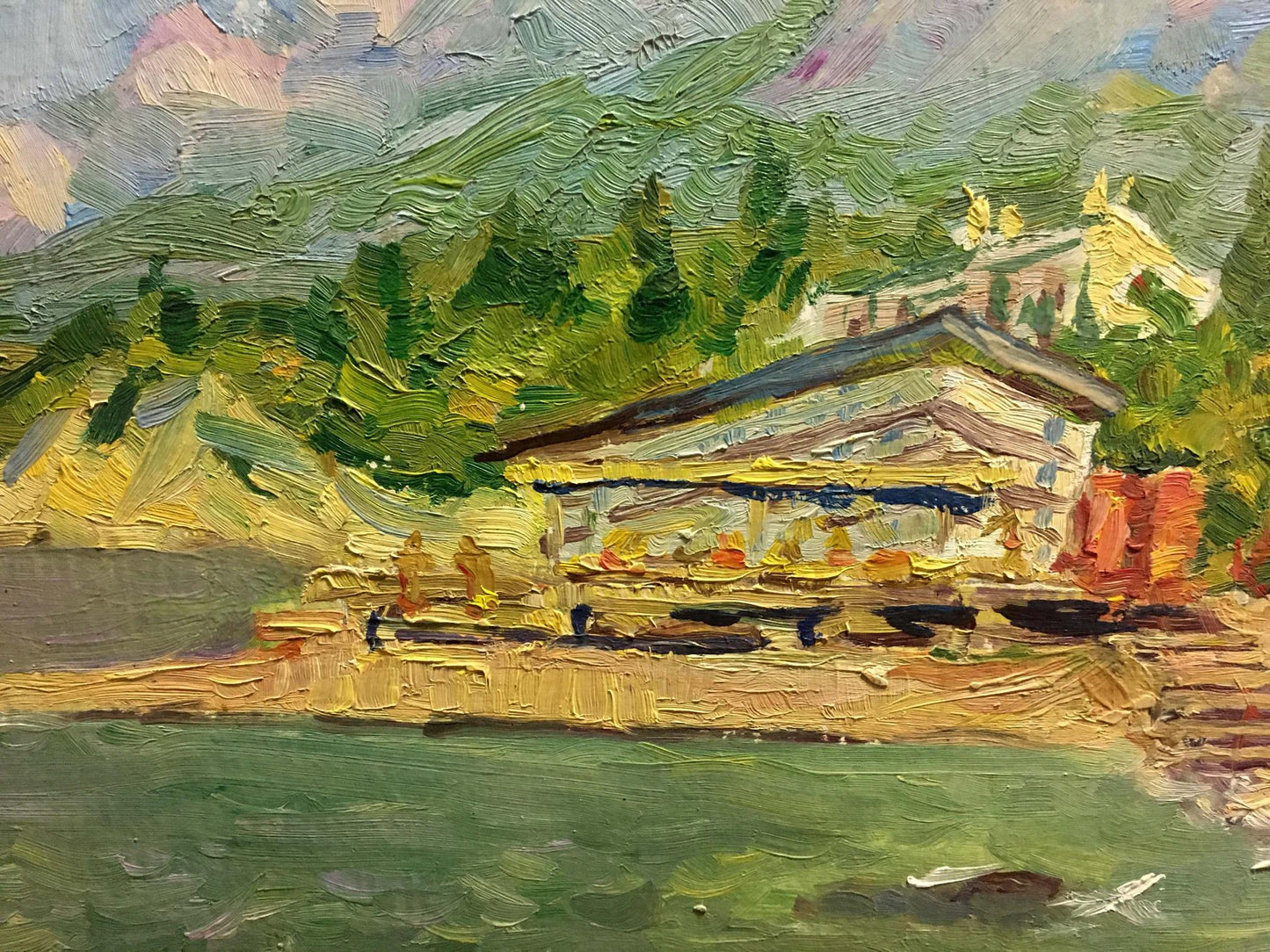 Oil painting Resort Bespaly N.