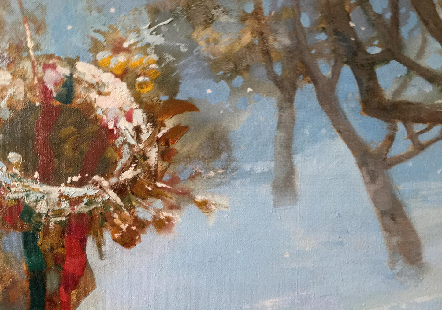 Abstract Oil painting