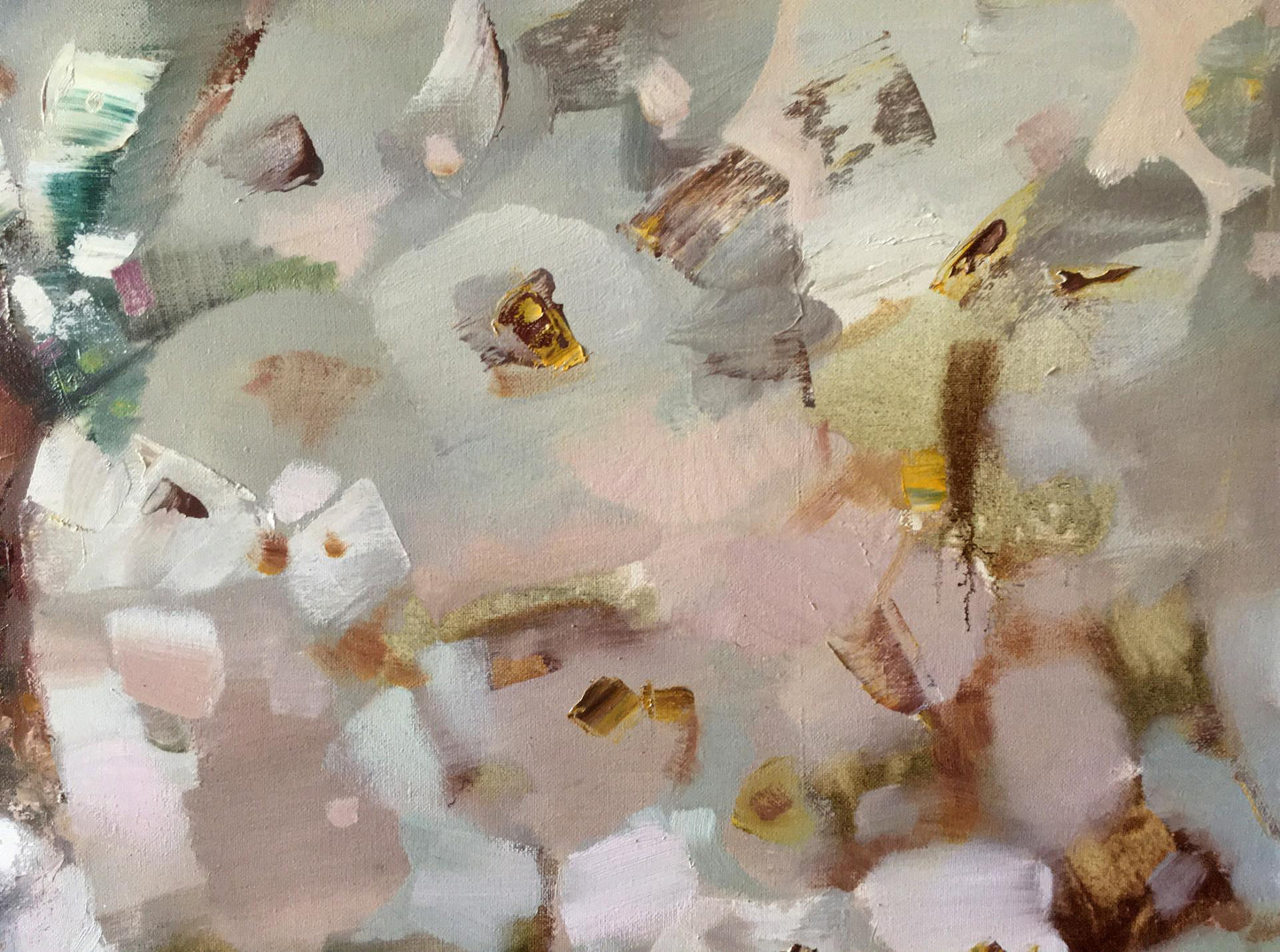 Abstract oil painting White dove Anatoly Borisovich Tarabanov