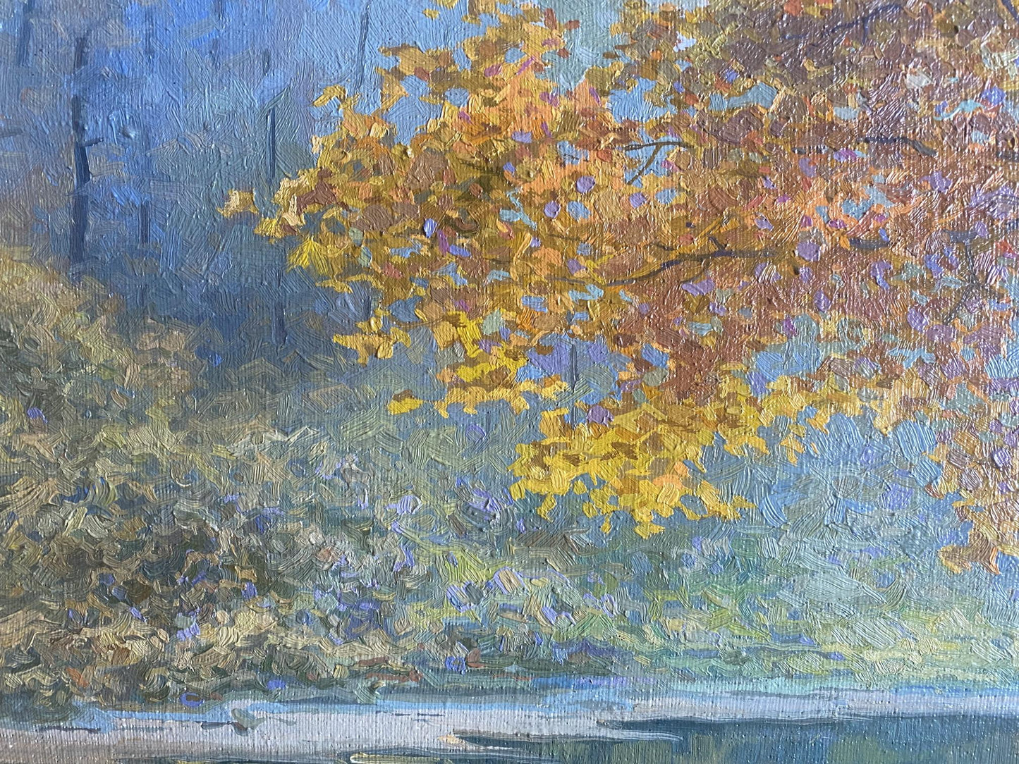Oil painting Autumn Valentin Stepanovich Tereshenko