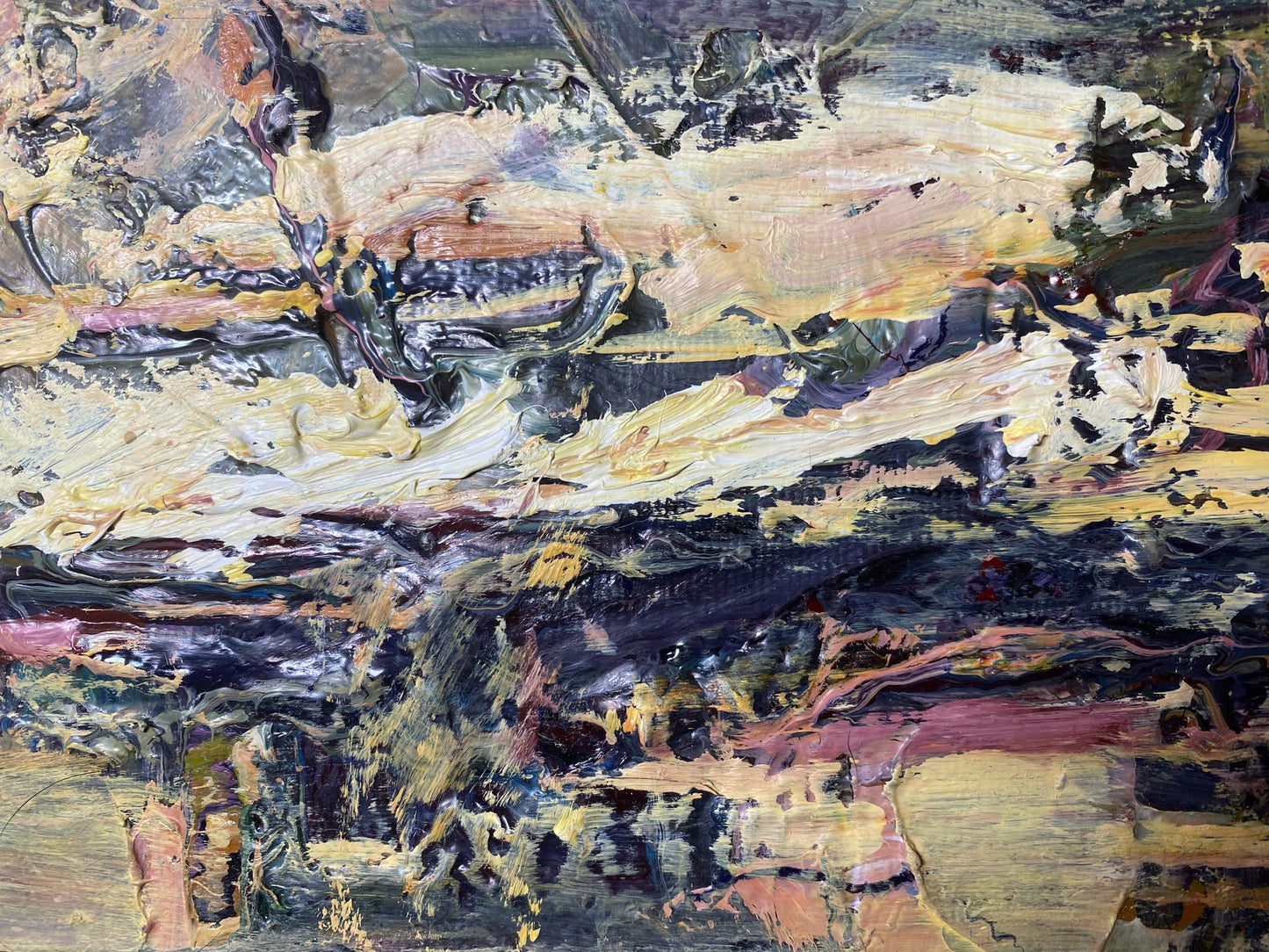 Abstract Oil painting Nature Landscape Vladimir Mazur