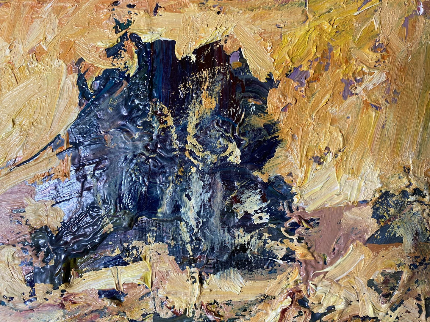 Abstract paintings Evening