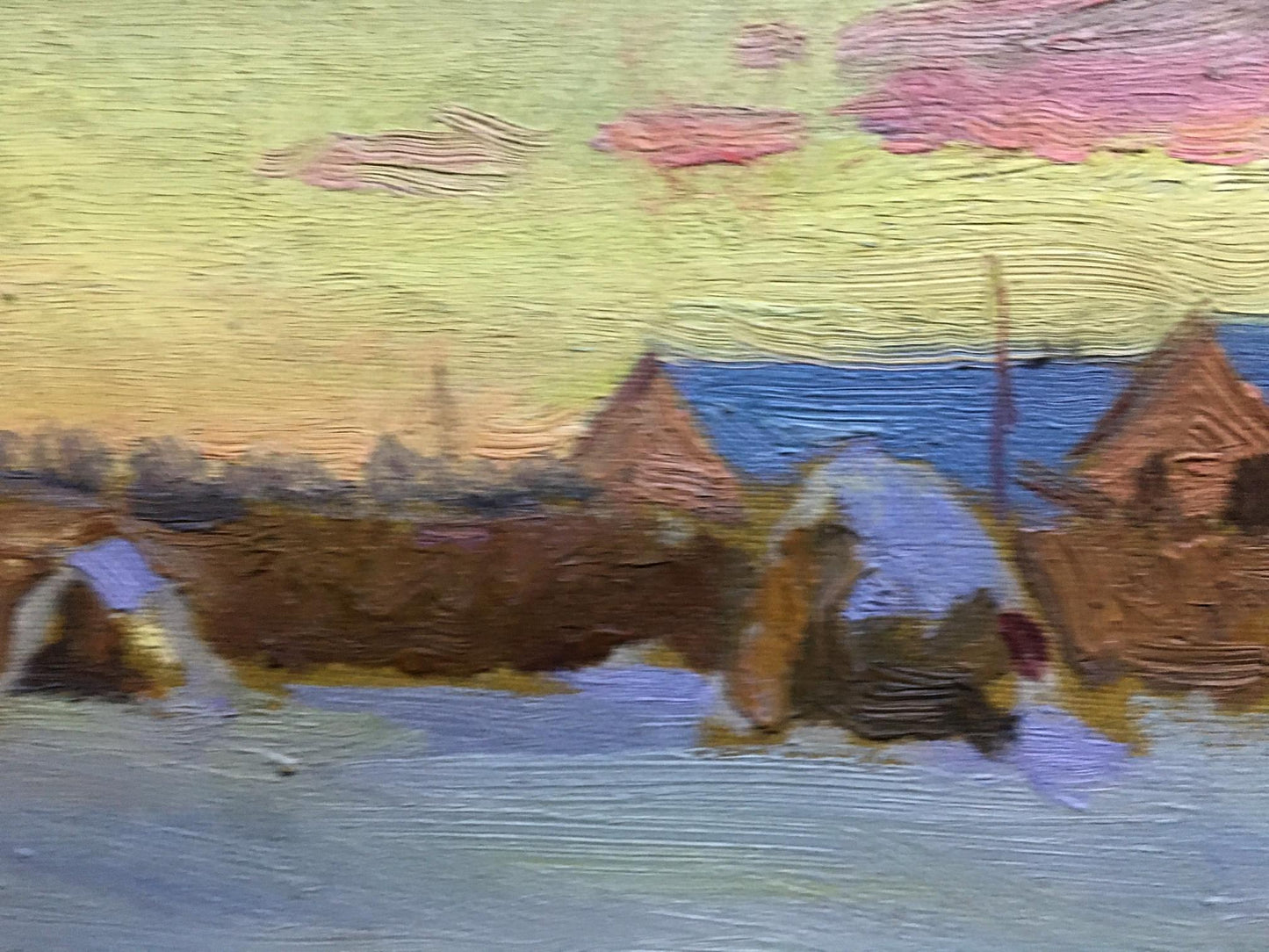 Oil painting January 24th Vitaliy Baranenko