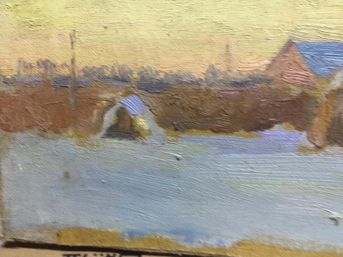 Oil painting January 24th Vitaliy Baranenko