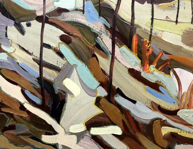Oil painting Spring Mykola Reznik