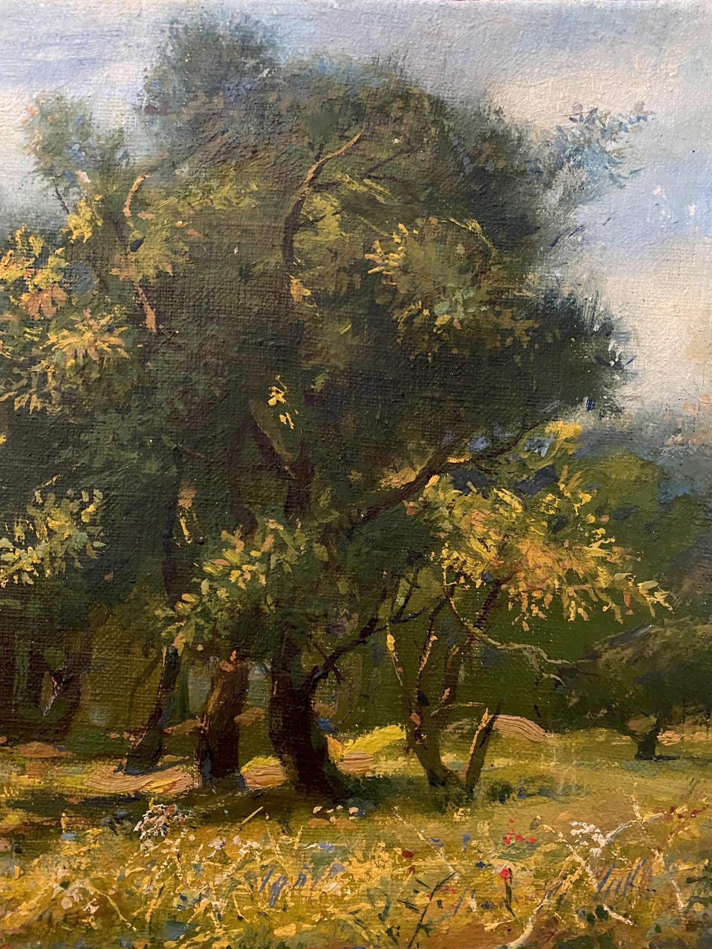 Oil painting July Litvinov Oleg Arkad'yevich