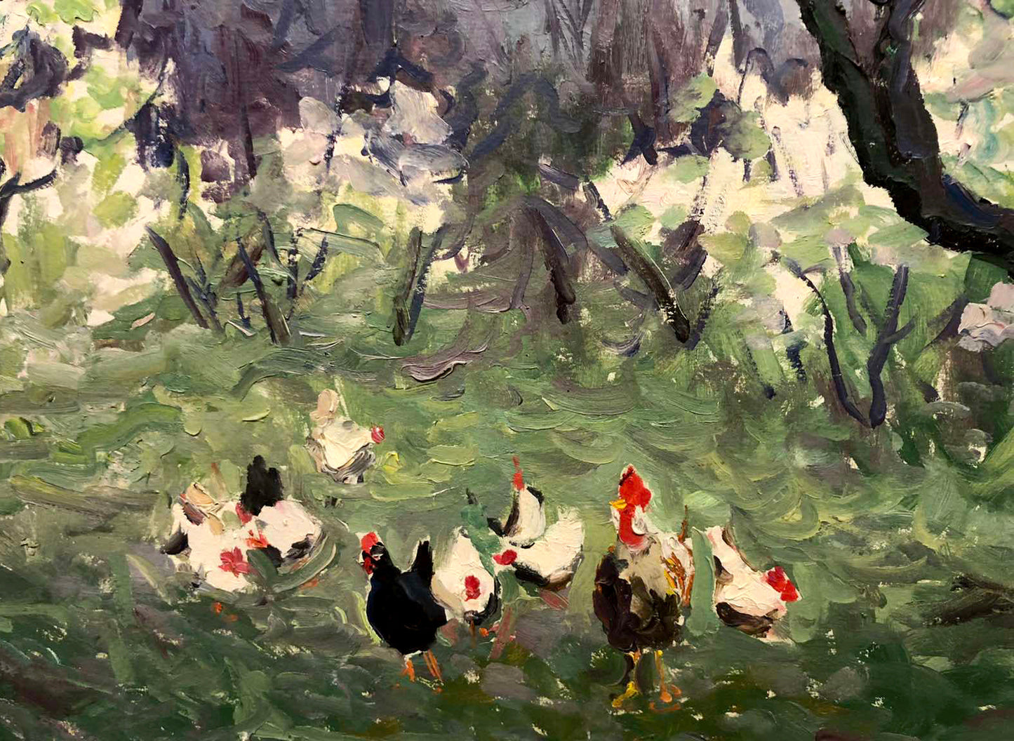 Oil painting Spring in Alupka Basov Yakov Alexandrovich