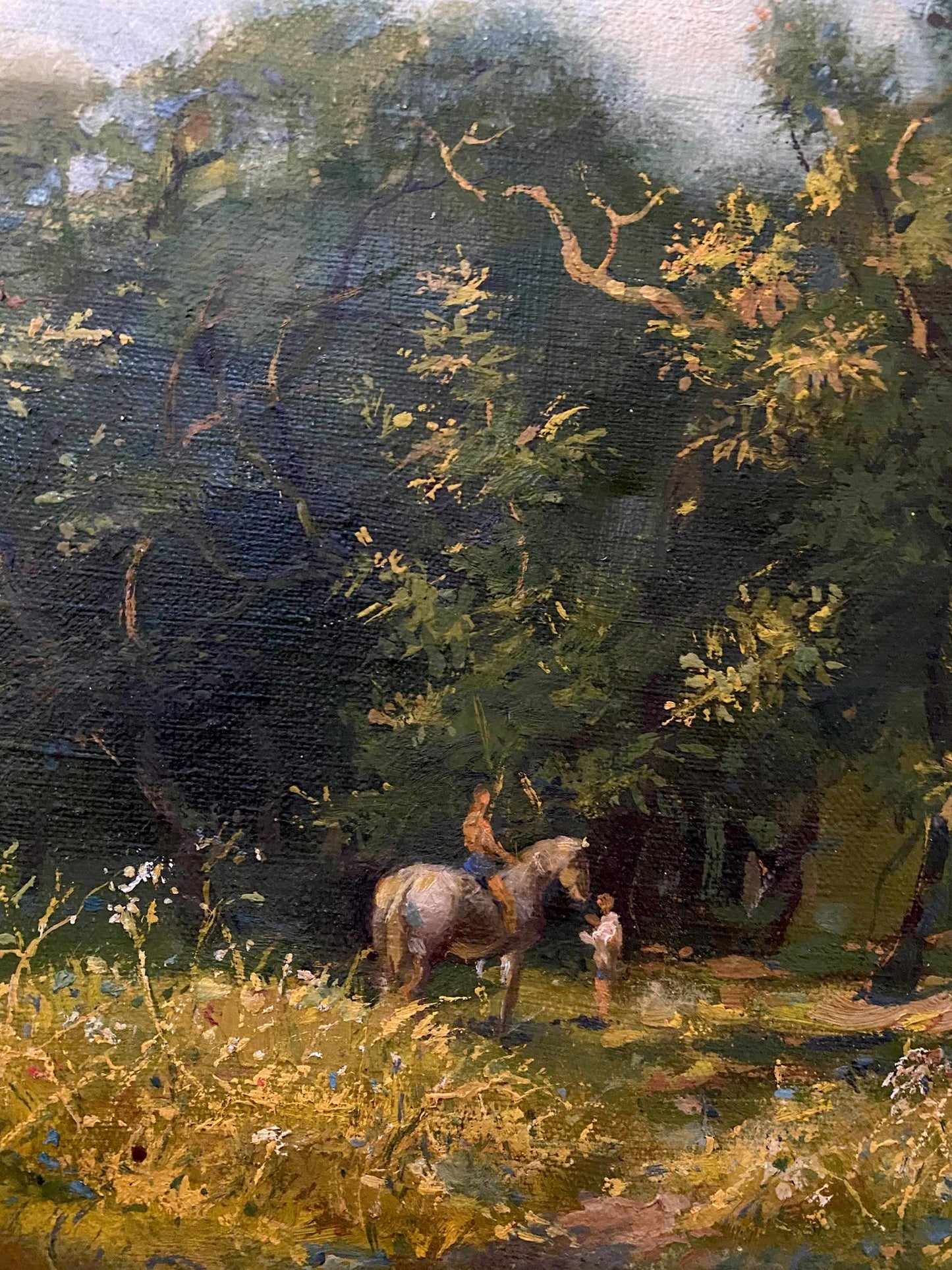 Oil painting July Litvinov Oleg Arkad'yevich