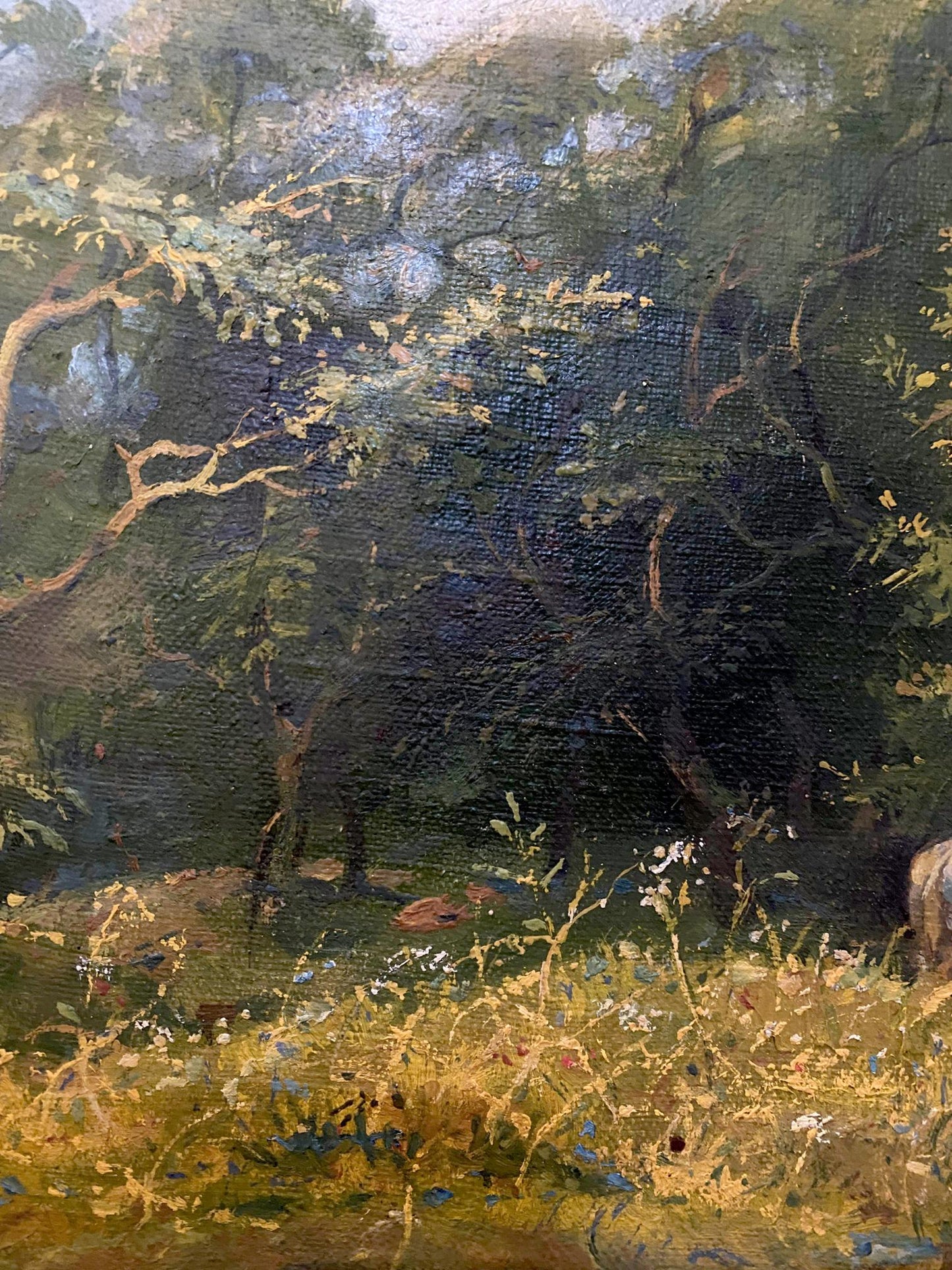 Oil painting July Litvinov Oleg Arkad'yevich