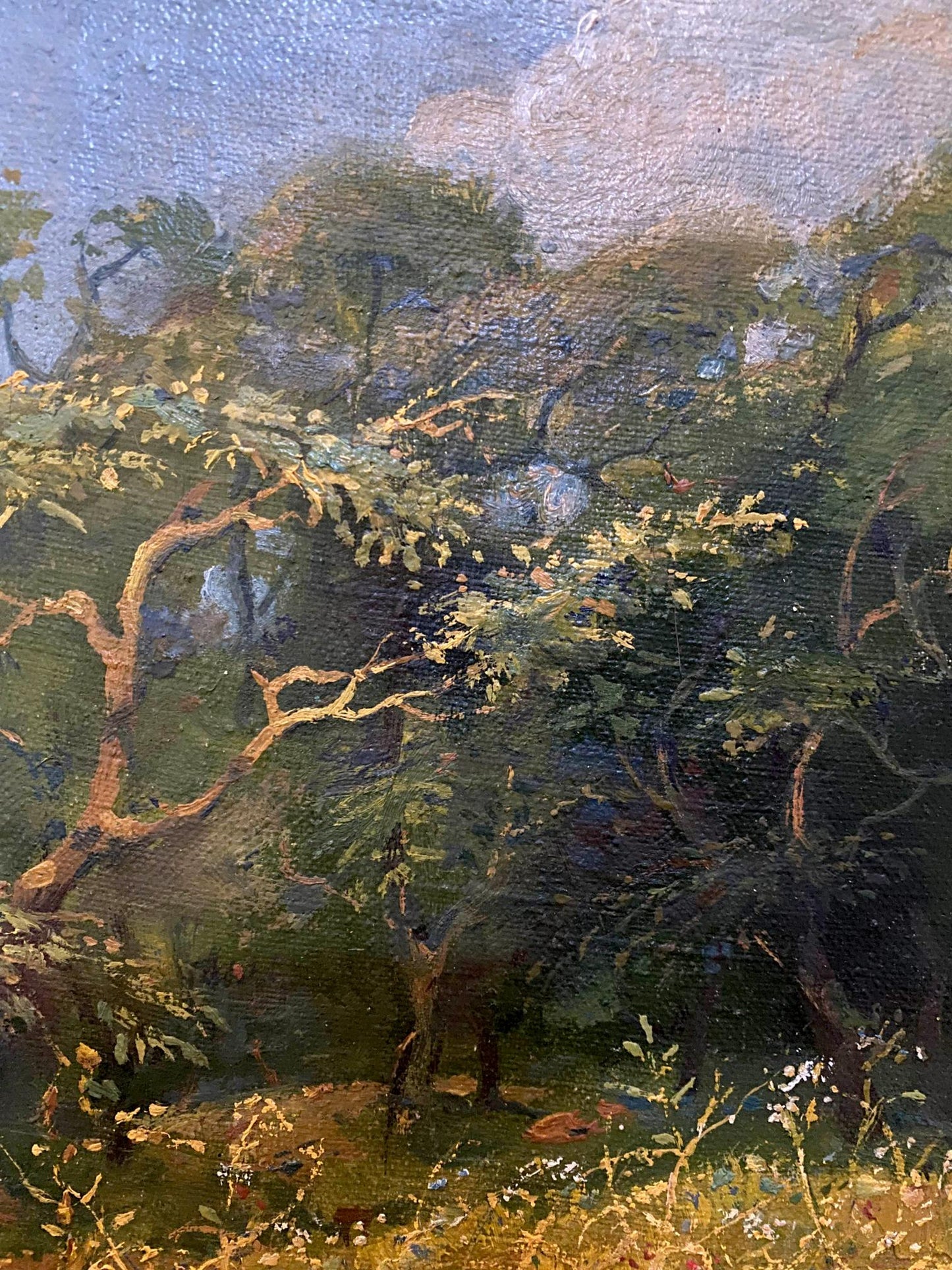 Oil painting July Litvinov Oleg Arkad'yevich