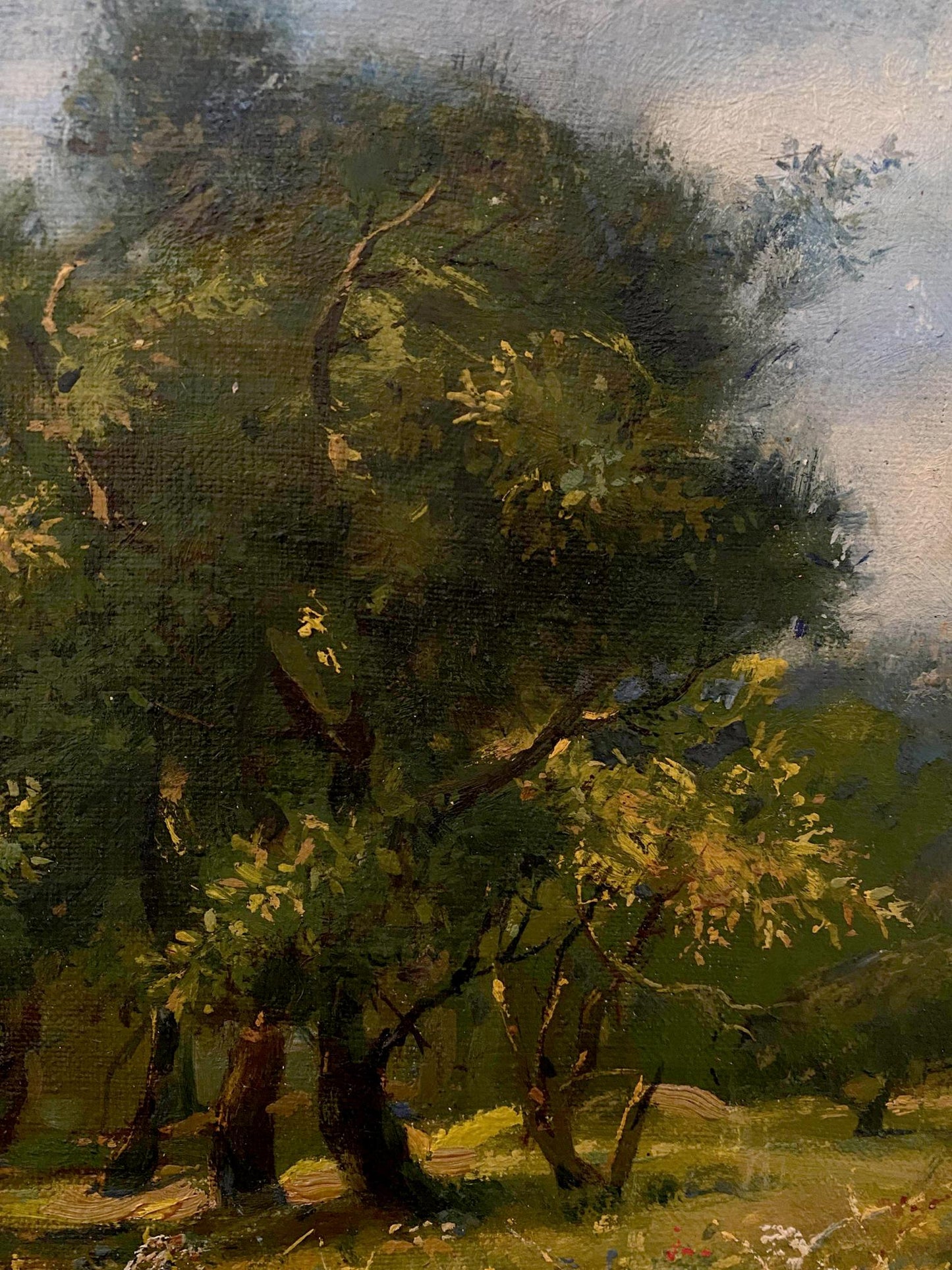 Oil painting July Litvinov Oleg Arkad'yevich
