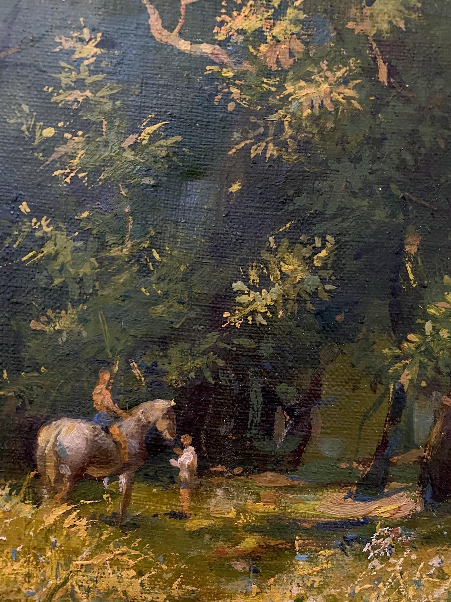 Oil painting July Litvinov Oleg Arkad'yevich