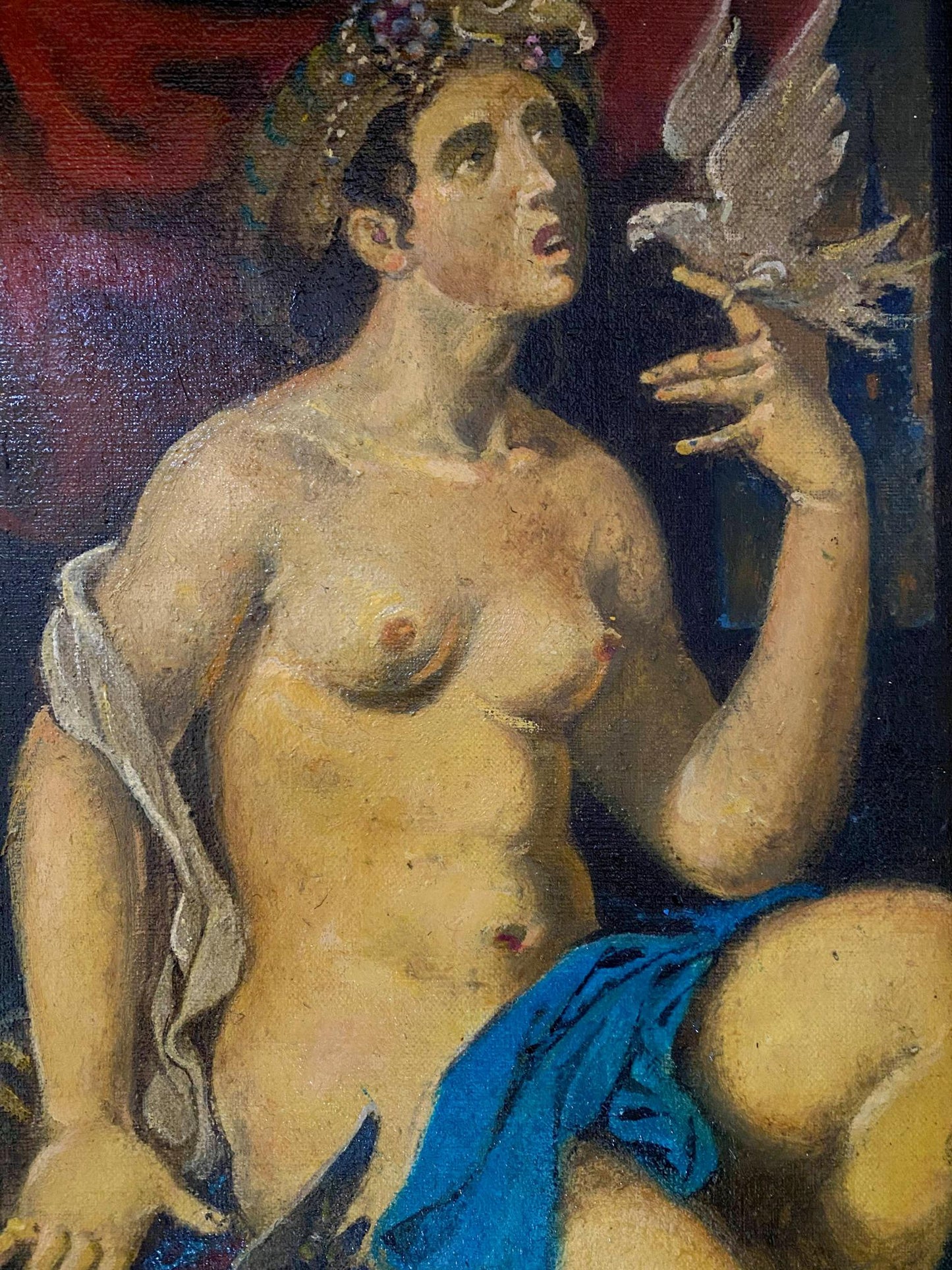 Oil painting Josephine Litvinov Oleg Arkad'yevich