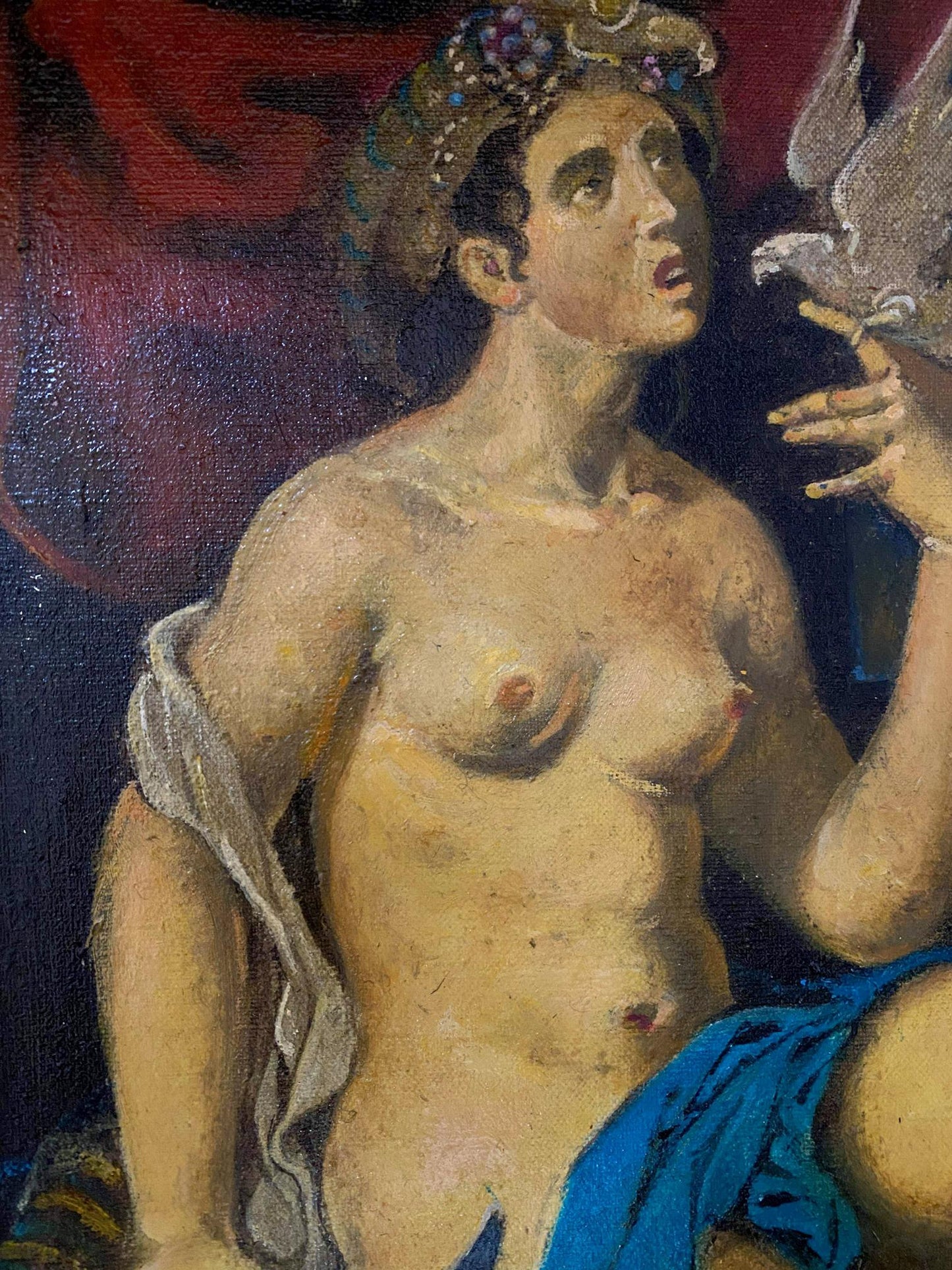 Oil painting Josephine Litvinov Oleg Arkad'yevich