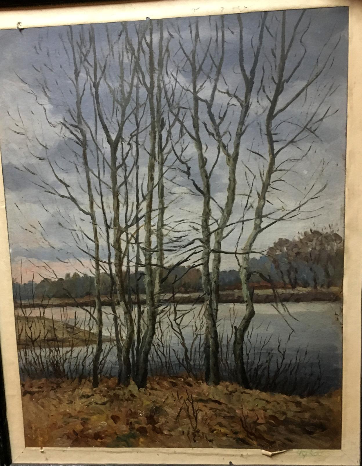 Oil painting Autumn in all its glory Alexander Georgievich Cherkass