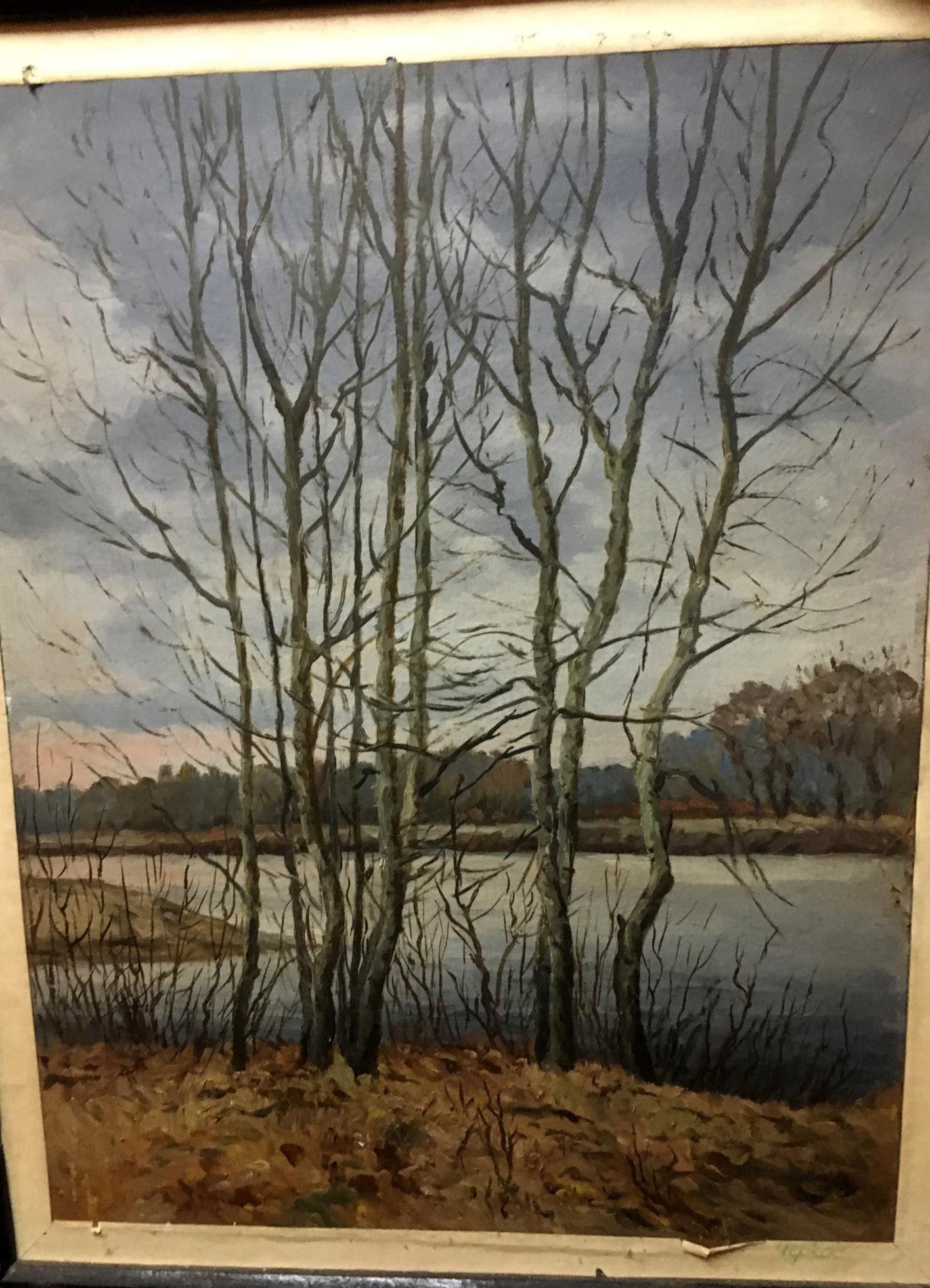 Oil painting Autumn in all its glory Alexander Georgievich Cherkass