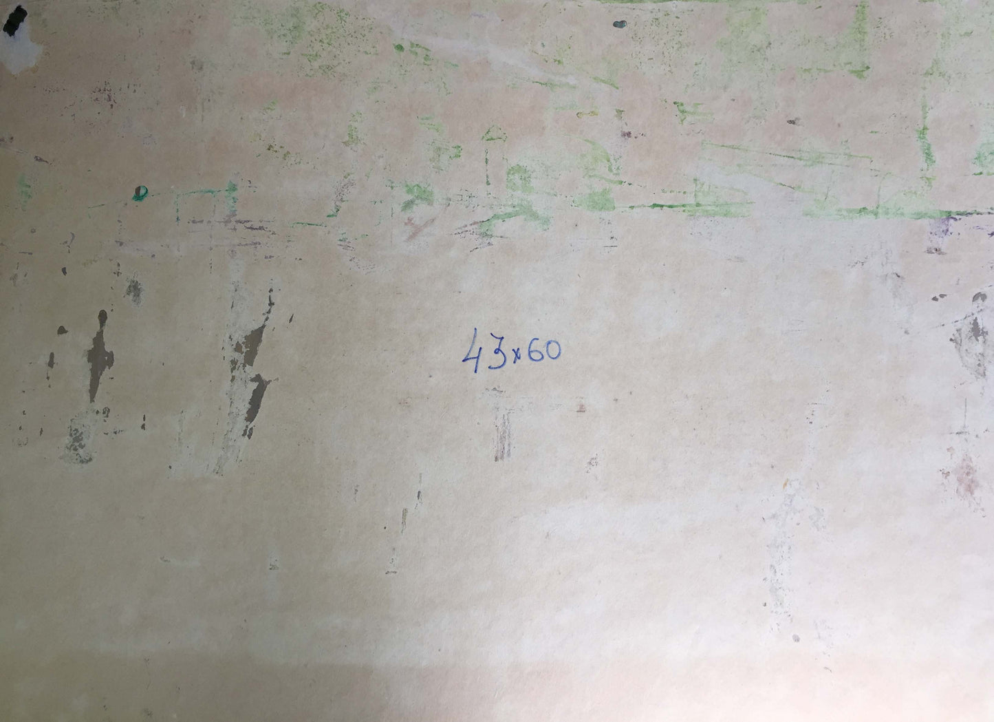 Gouache painting House on the cliff Chernikov Vladimir Mikhailovich