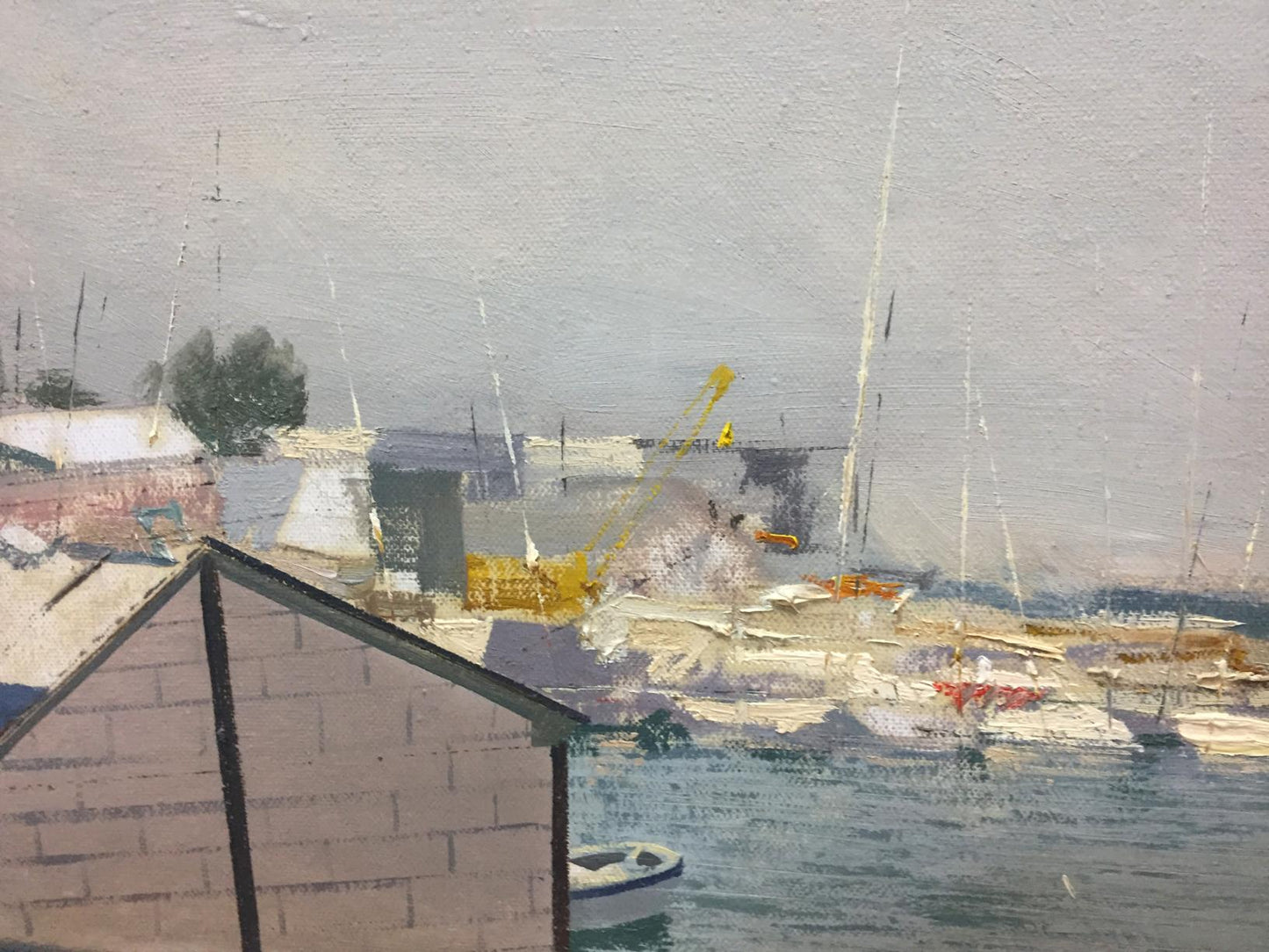 Oil painting On the sea Alexey Fedorovich Vlasov