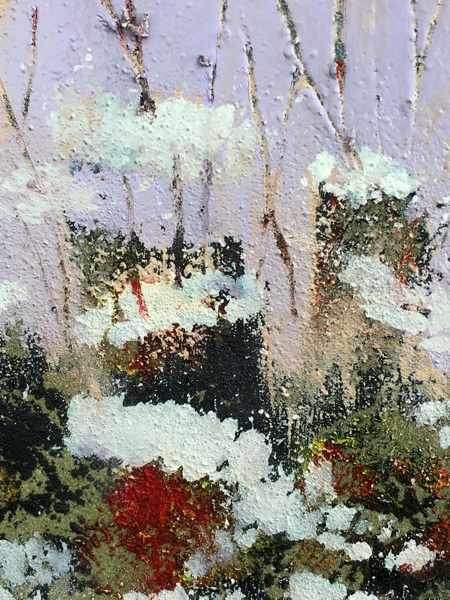 Abstract oil painting Bouquet of Flowers Mazur Vladimir