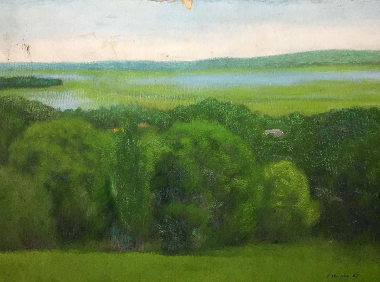 Oil painting Elegy Ivan Kirillovich Tsyupka