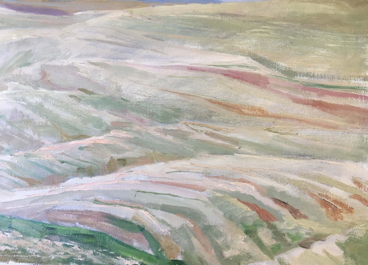 Oil painting Overcast weather Chernikov Vladimir Mikhailovich