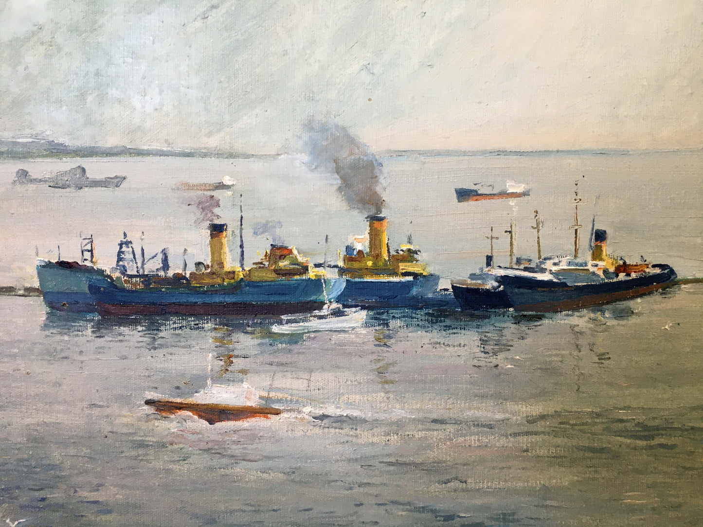 Oil painting In the sea Svyatoslav Petrovich Skorobogatov