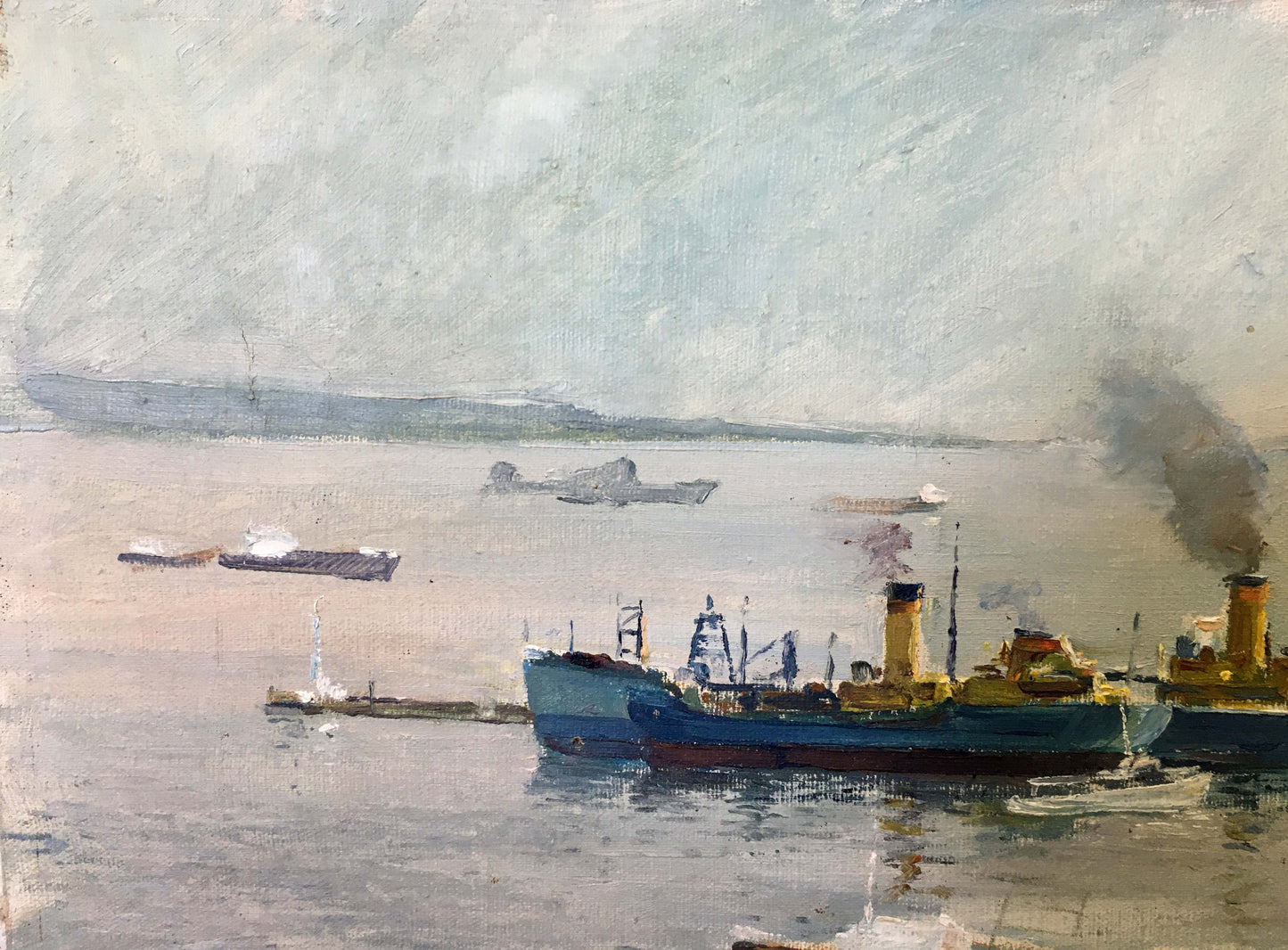 Oil painting In the sea Svyatoslav Petrovich Skorobogatov