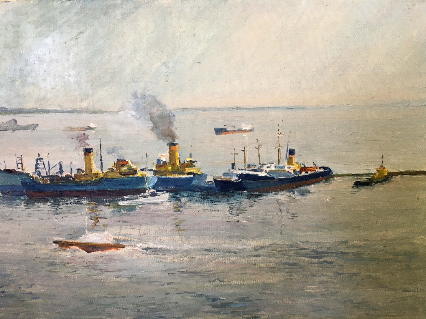 Oil painting In the sea Svyatoslav Petrovich Skorobogatov
