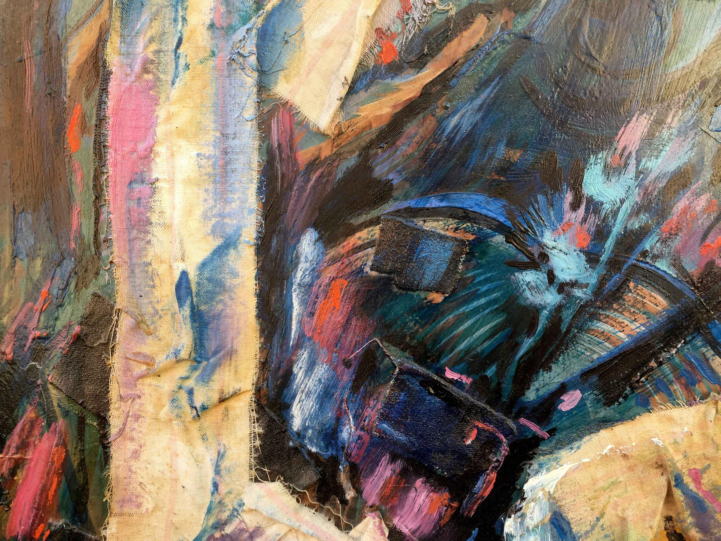 Oil painting abstraction V. Melnik