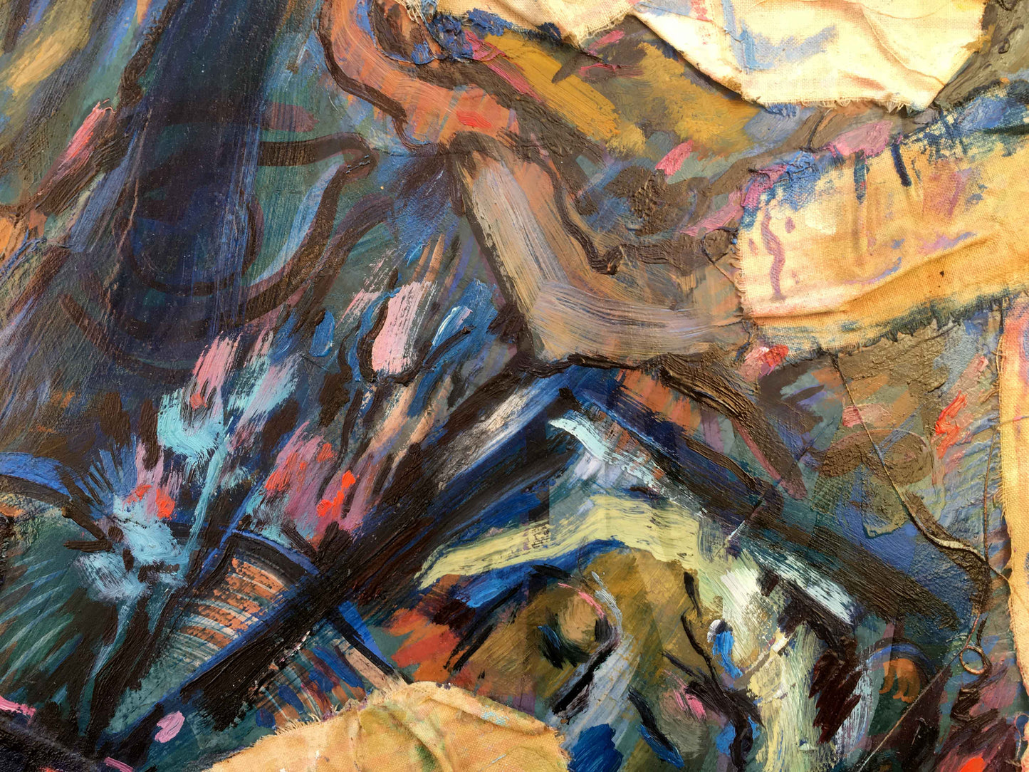 Oil painting abstraction V. Melnik