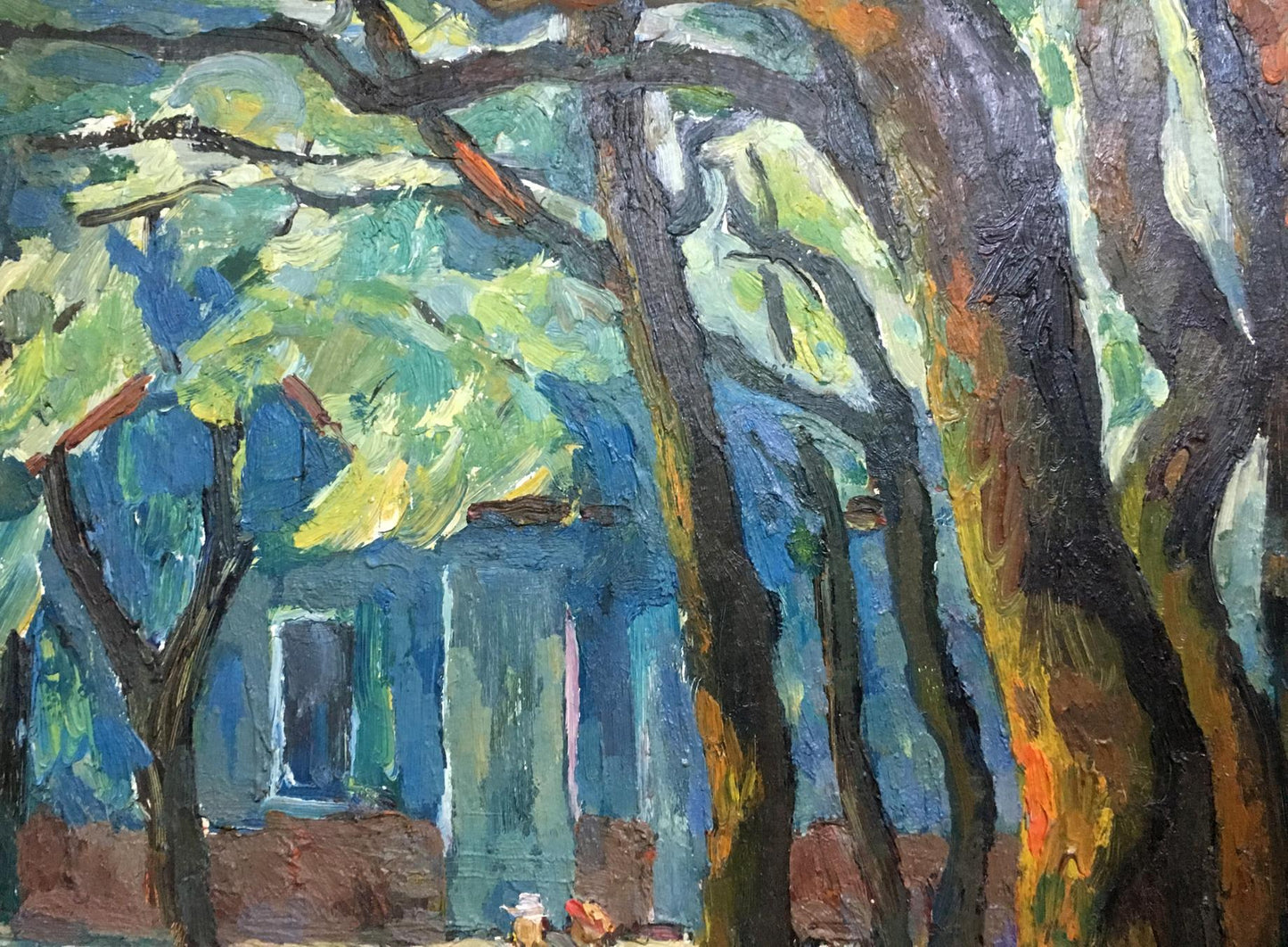 Oil painting It is noon Soldatov Gennady Vasilievich