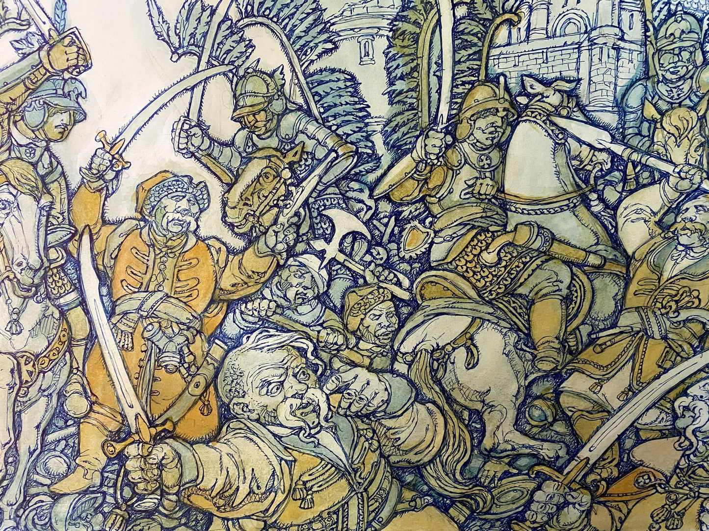 ink painting art